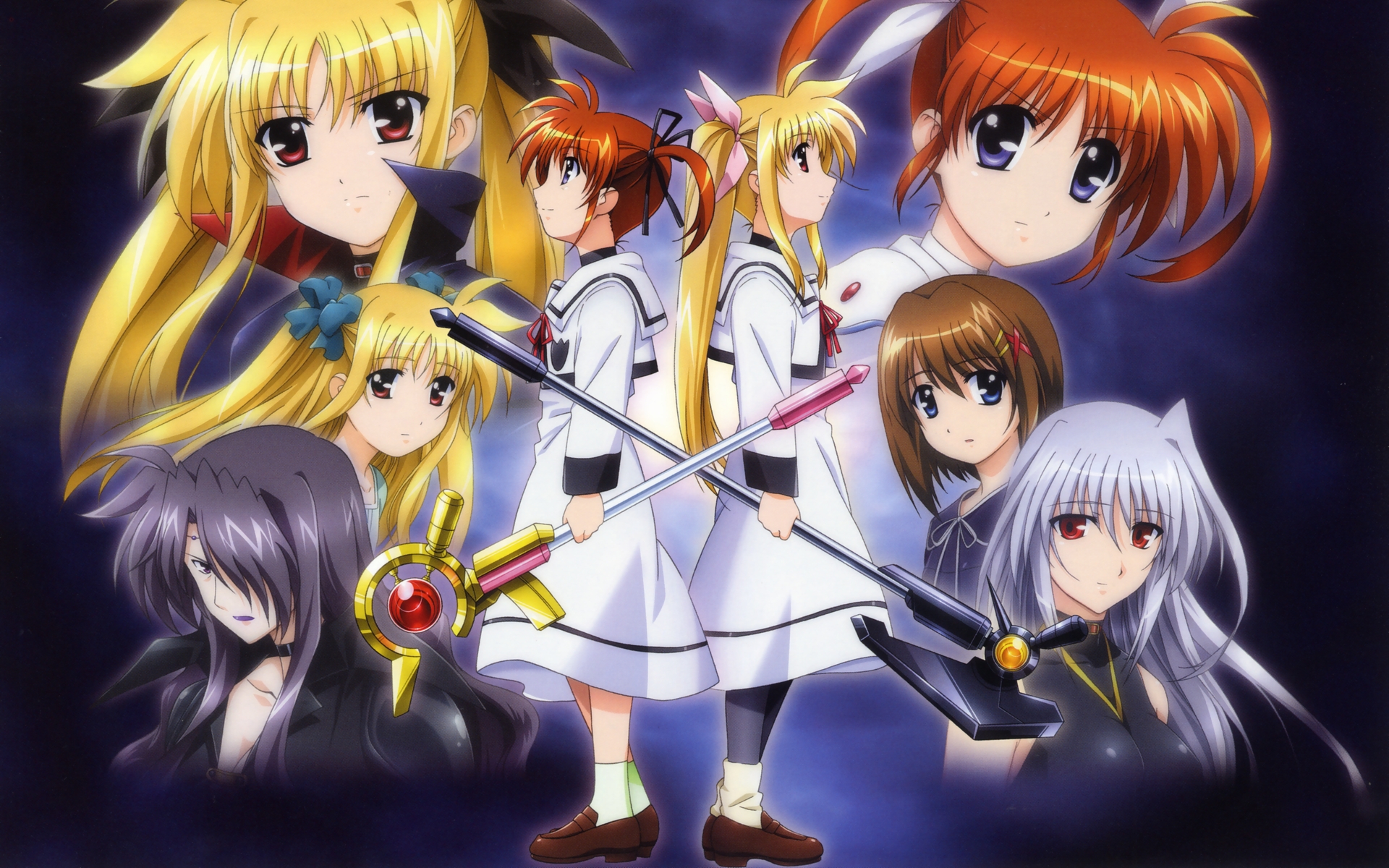 Anime Magical Girl Lyrical Nanoha 1920x1200