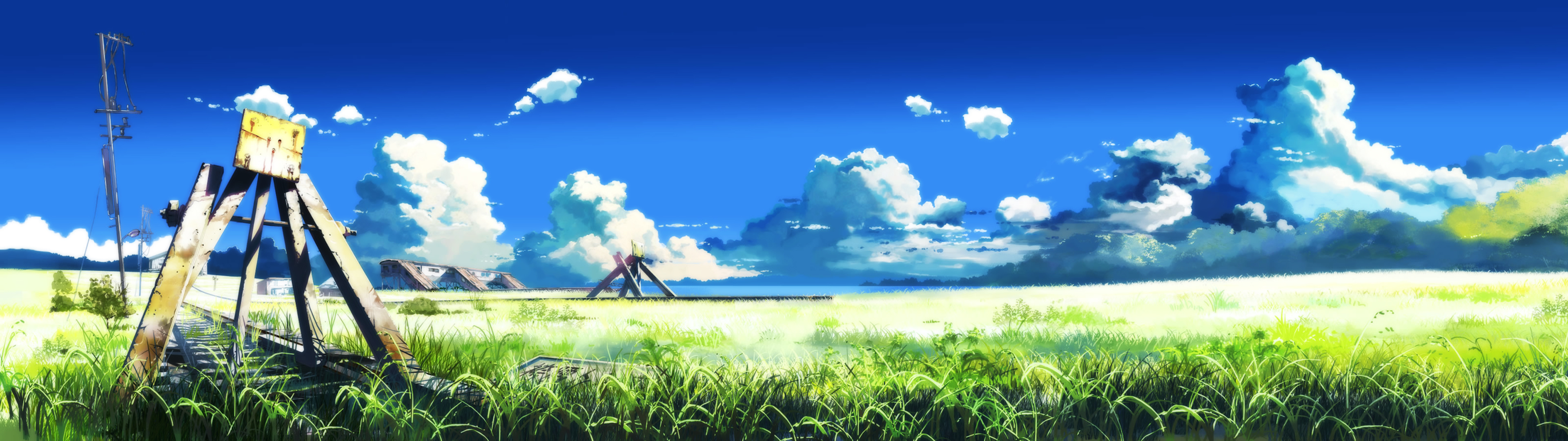 Anime The Place Promised In Our Early Days 3840x1080