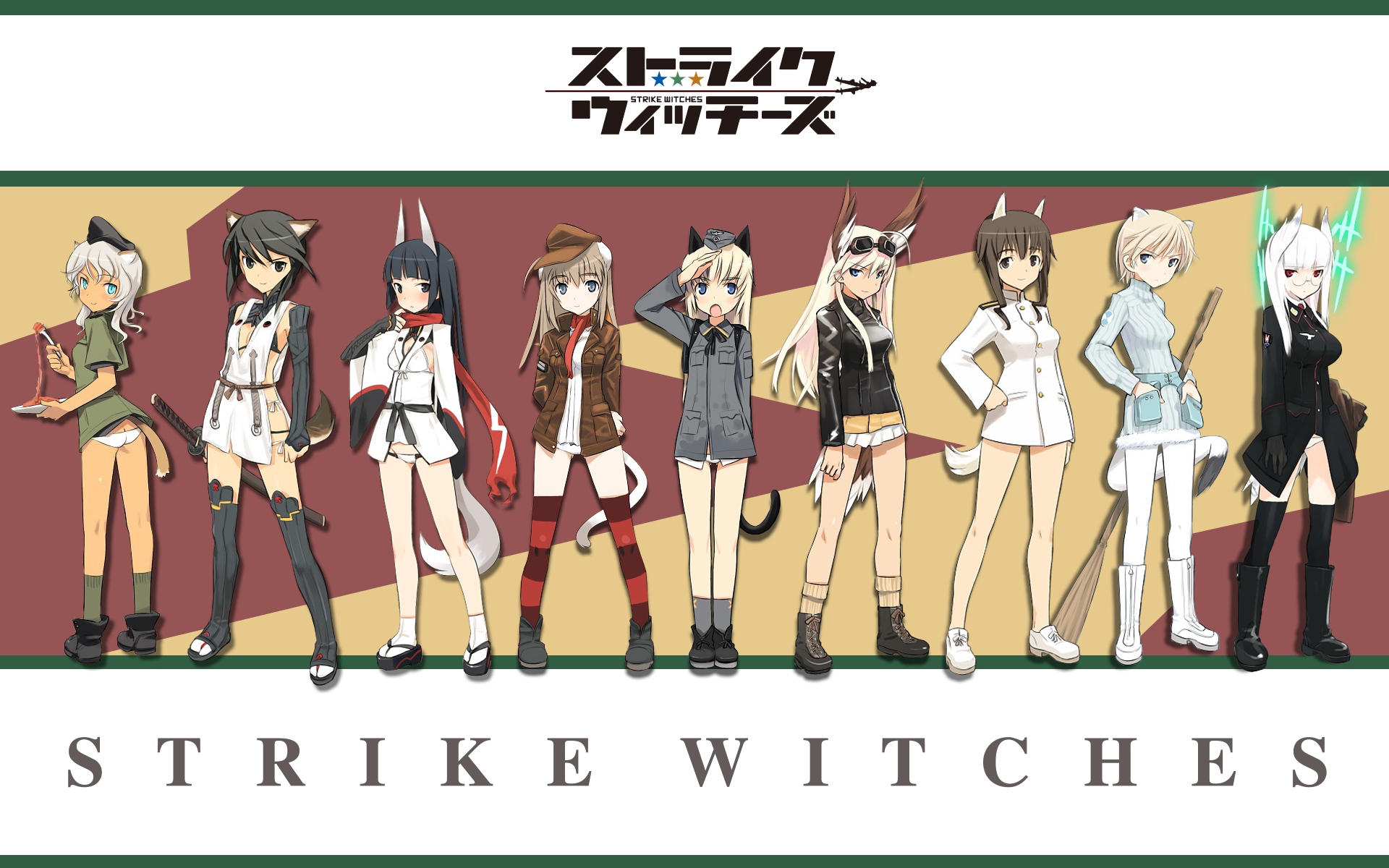 Anime Strike Witches 1920x1200