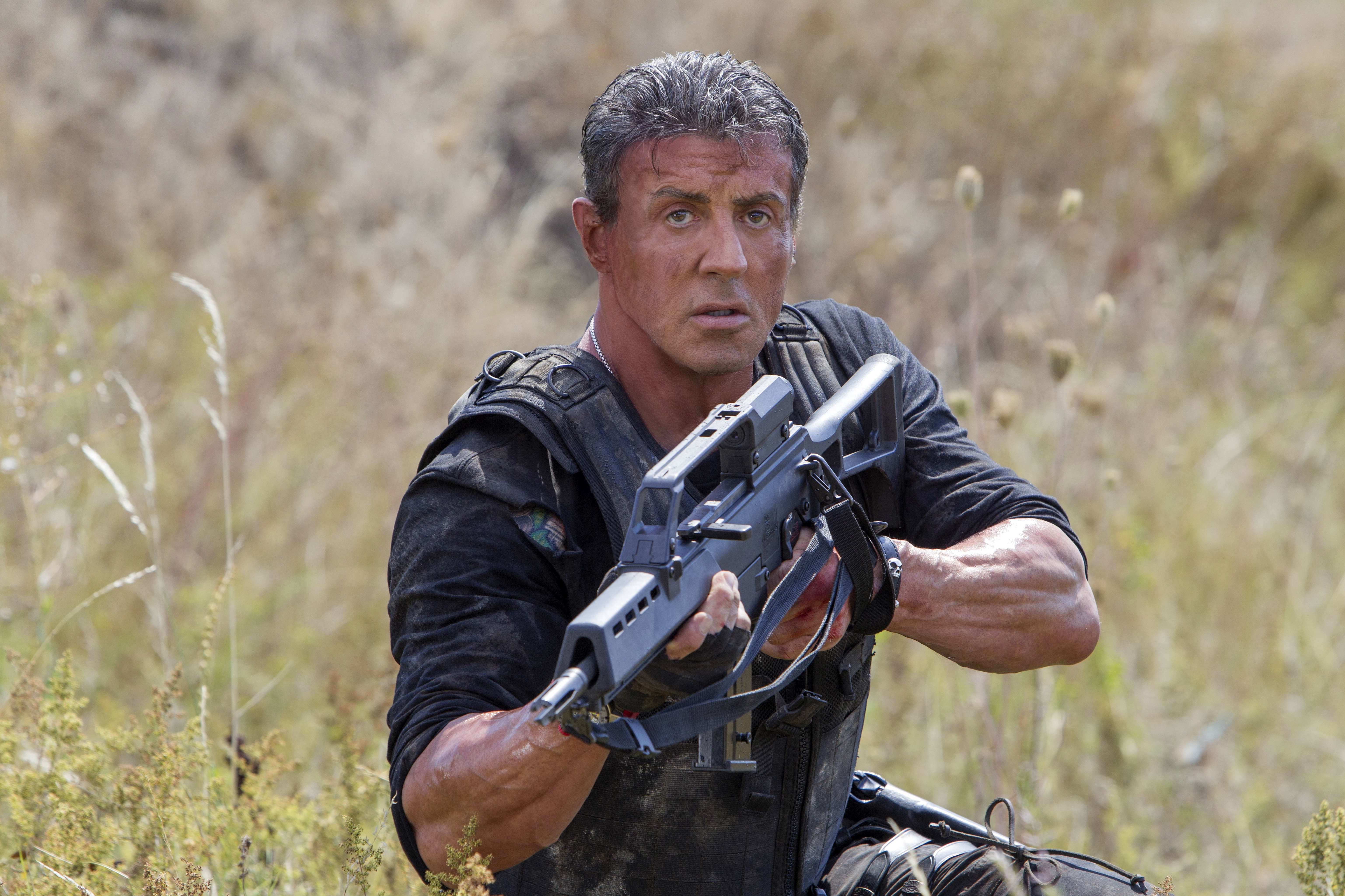 Barney Ross Sylvester Stallone The Expendables 3 6150x4100