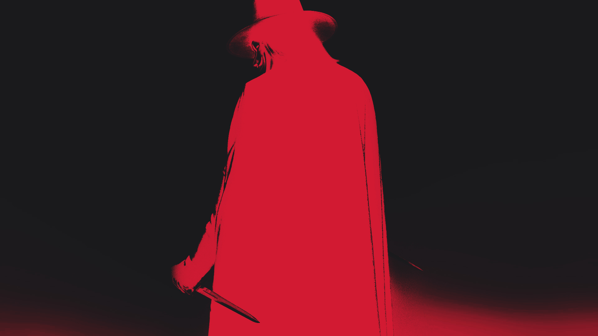 V V For Vendetta DC Comics Vertigo Guy Fawkes Guy Fawkes Mask Mask Hat Movies Red Black 1920x1080