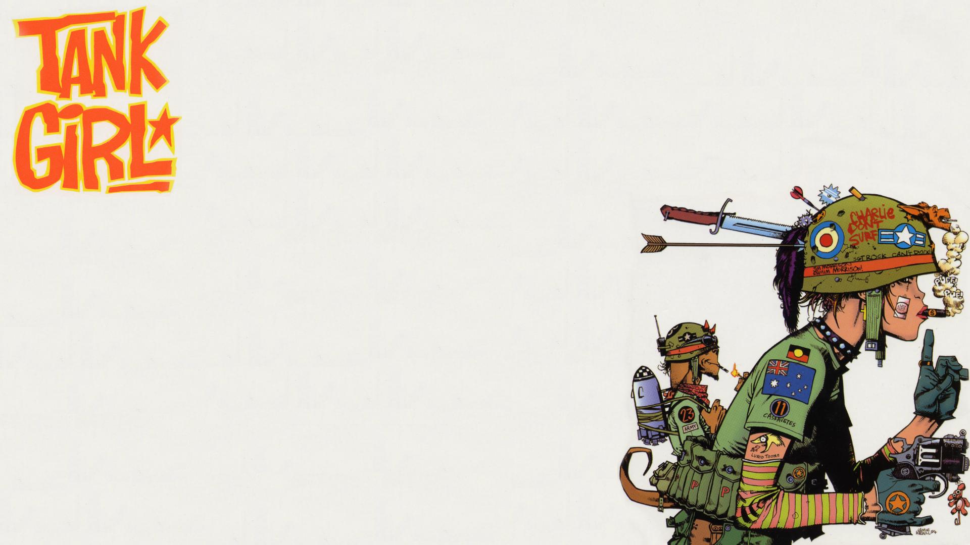 Comics Tank Girl 1920x1080