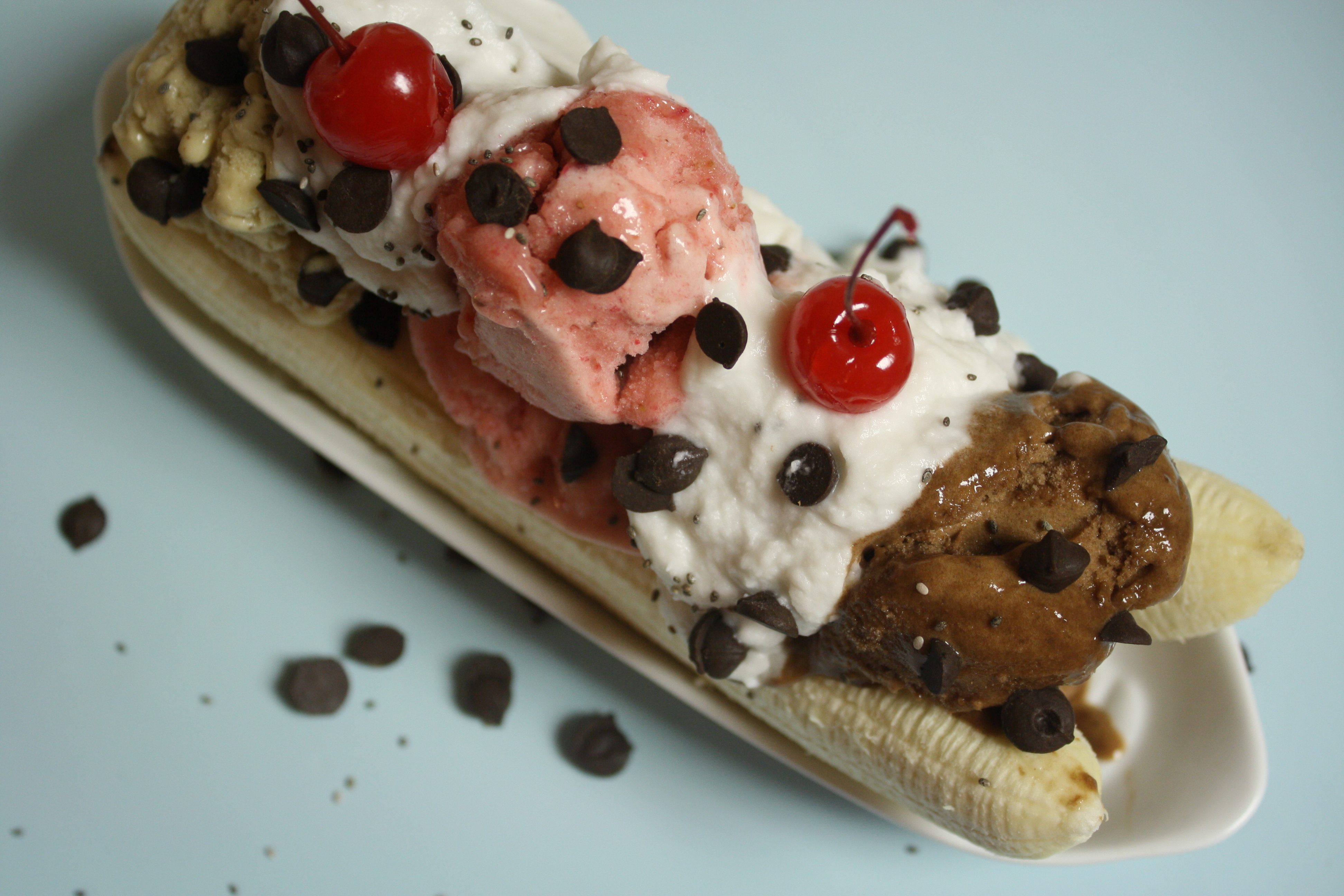 Banana Split Ice Cream 3888x2592