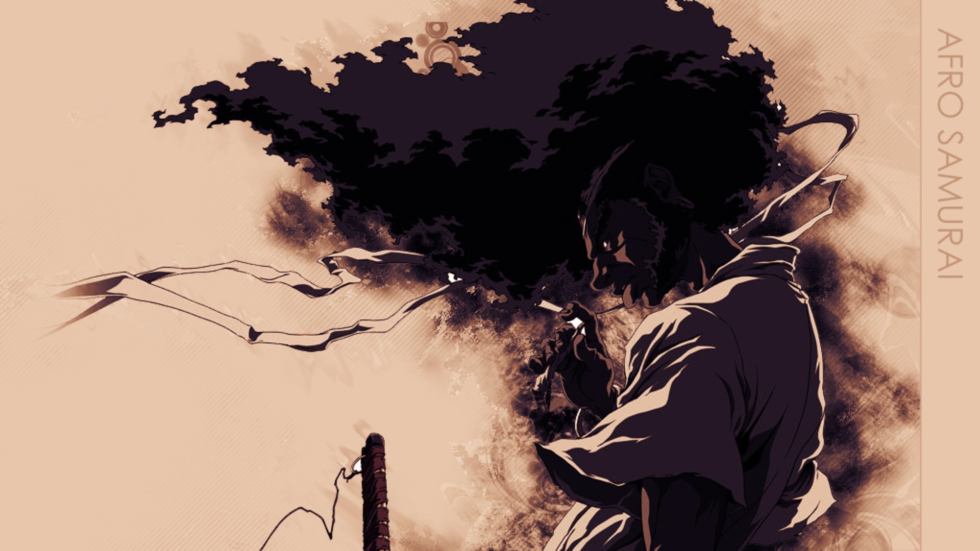 Anime Afro Samurai 1920x1080