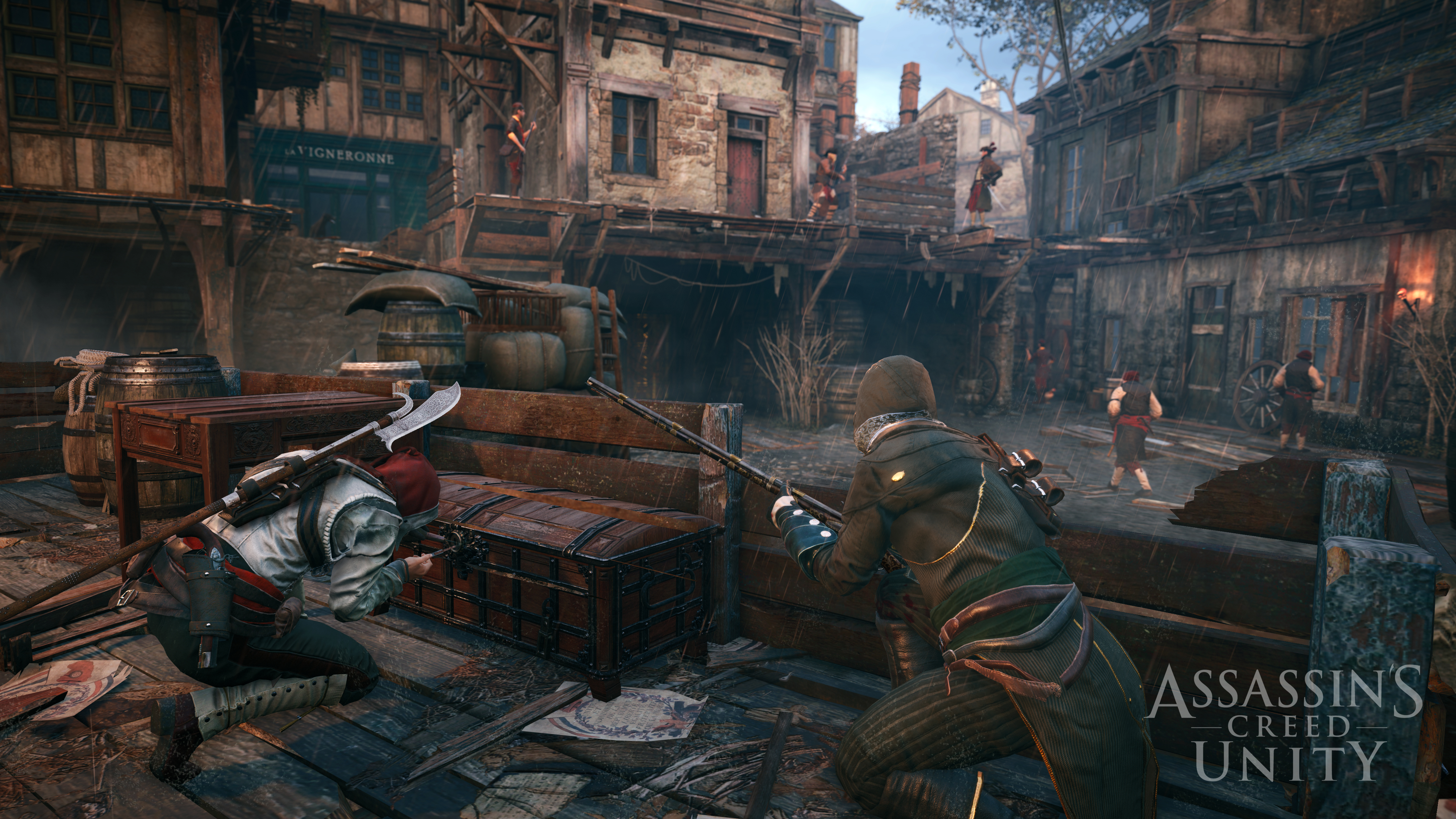 Video Game Assassin 039 S Creed Unity 4480x2520