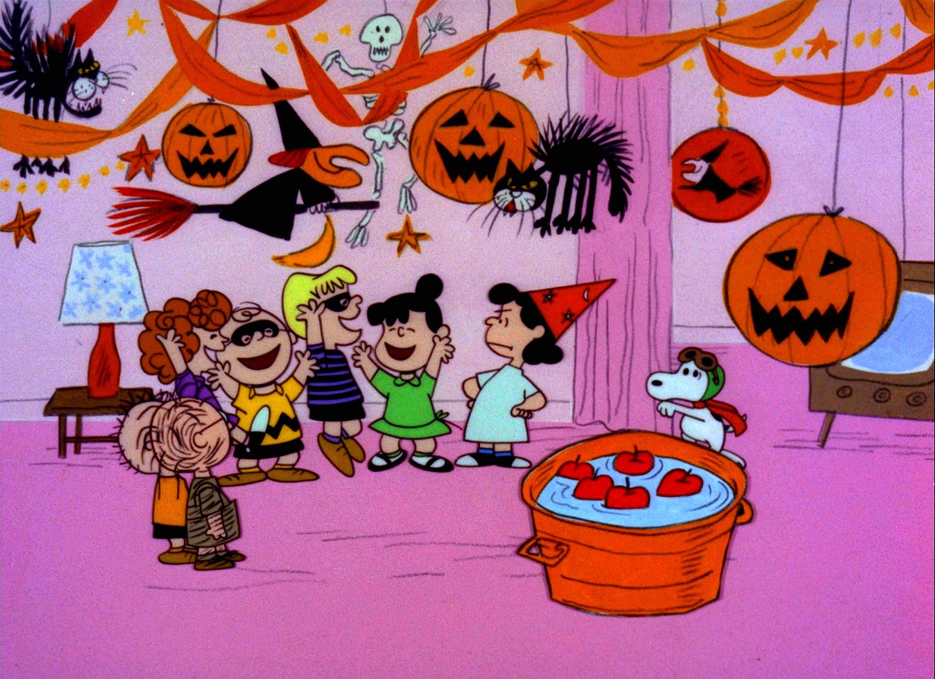 Charlie Brown Halloween Holiday Peanuts Cartoon 1920x1396