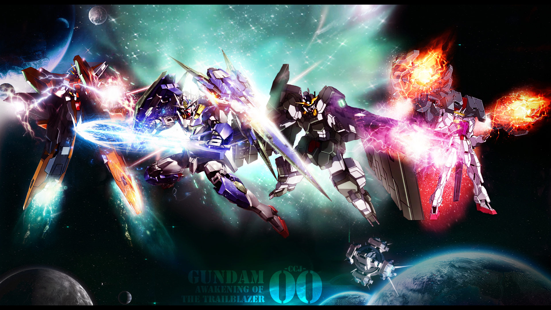 Mobile Suit Gundam 00 1920x1080