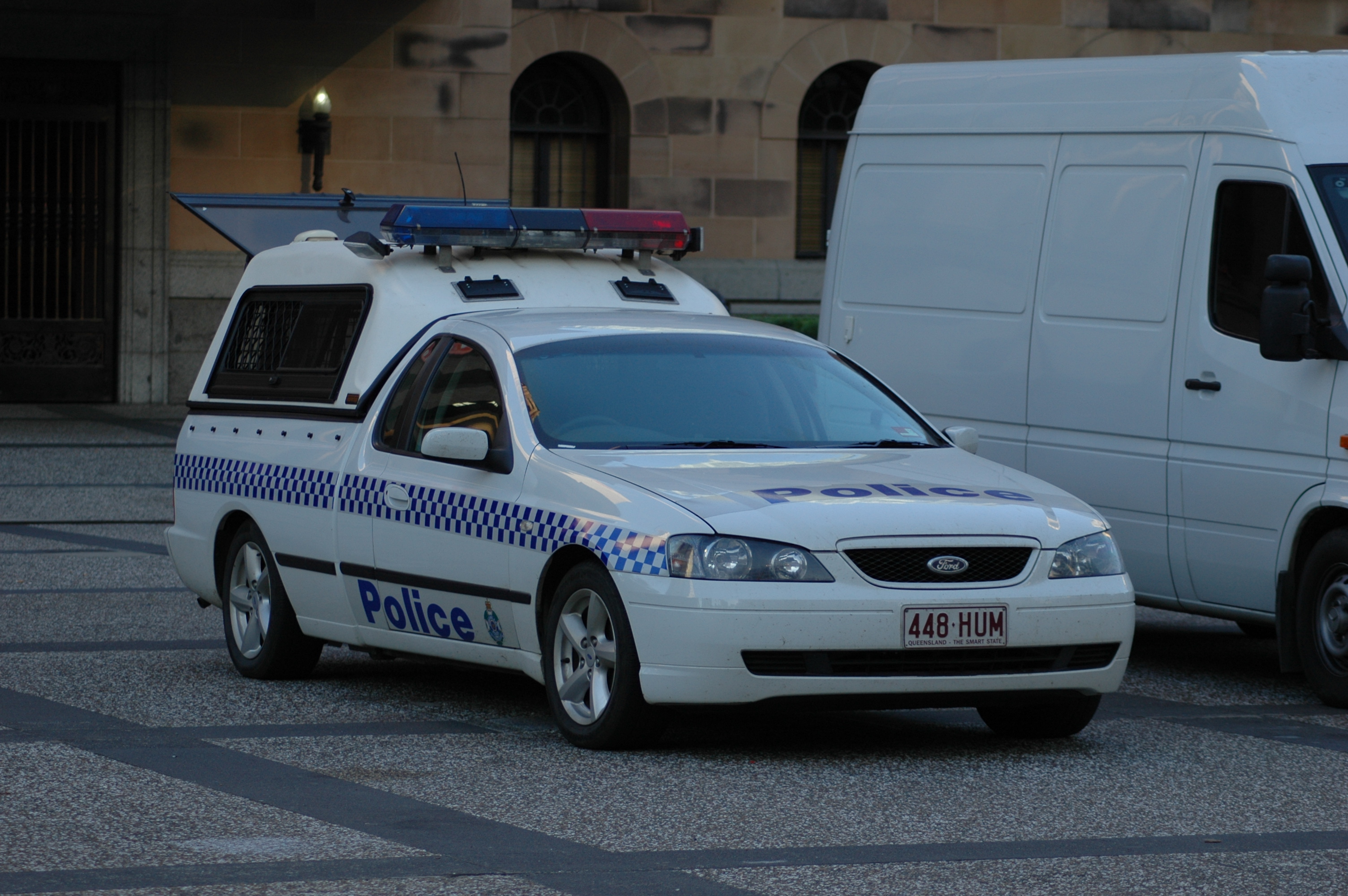 Ford Police Queensland Van 3008x2000