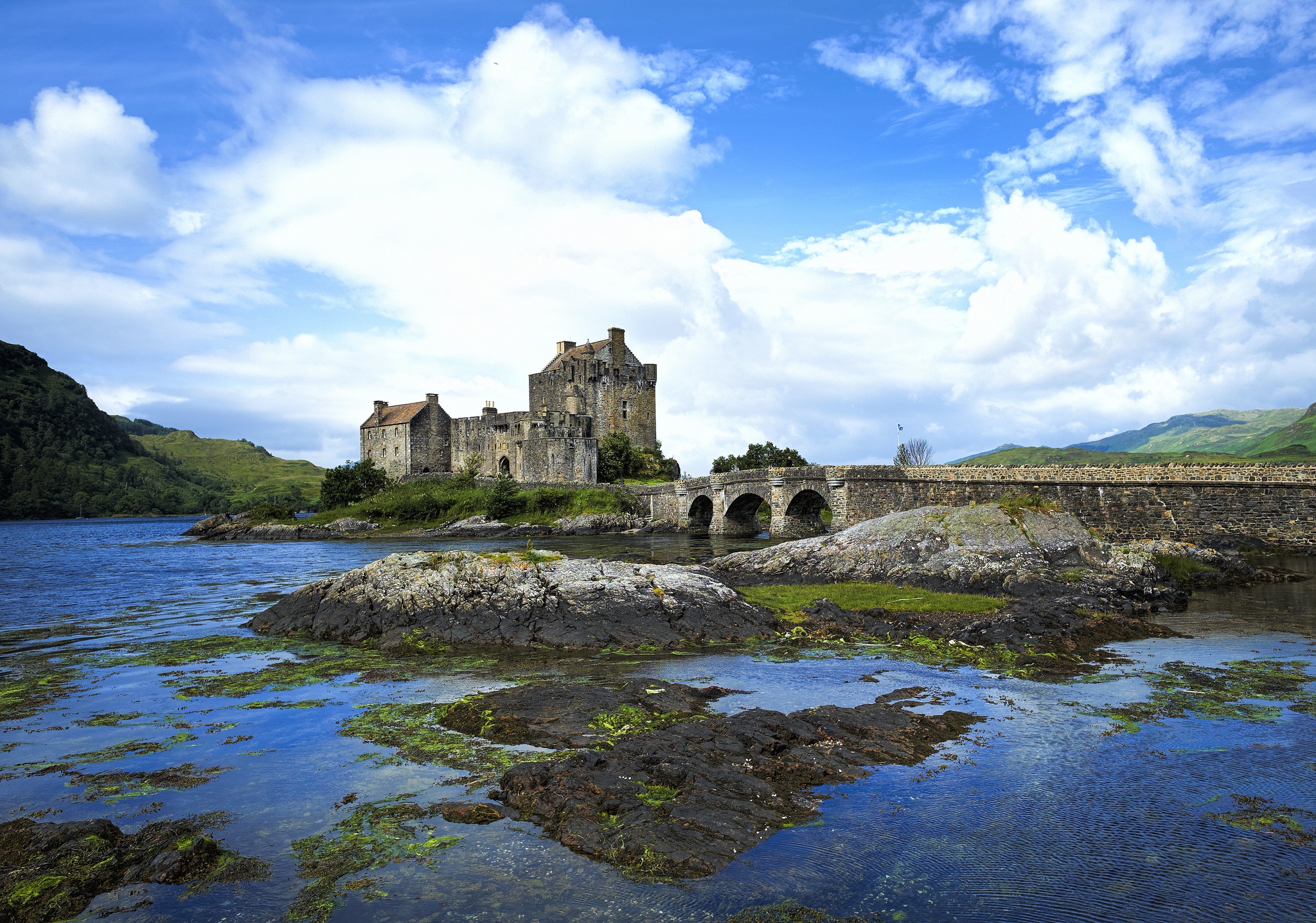 Castle Eilean Donan Castle Scotland 2048x1436