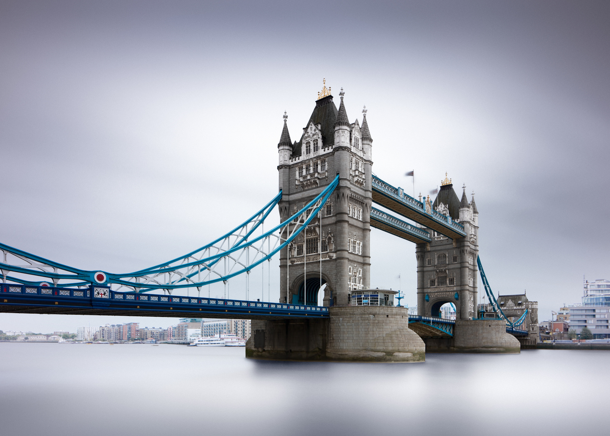 Bridge London River Thames Tower Bridge United Kingdom 2048x1463