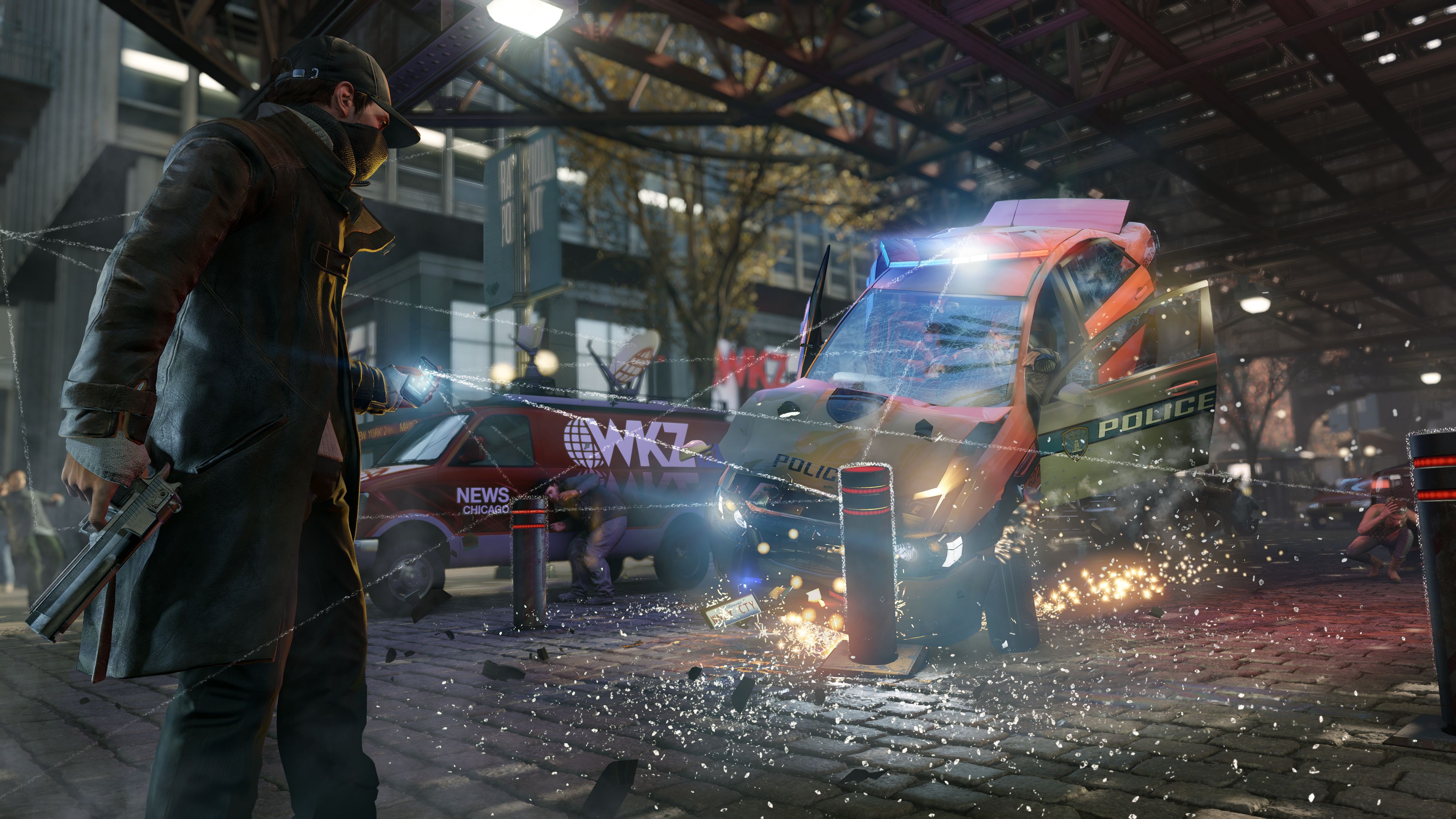 Aiden Pearce Video Game Watch Dogs 4096x2304