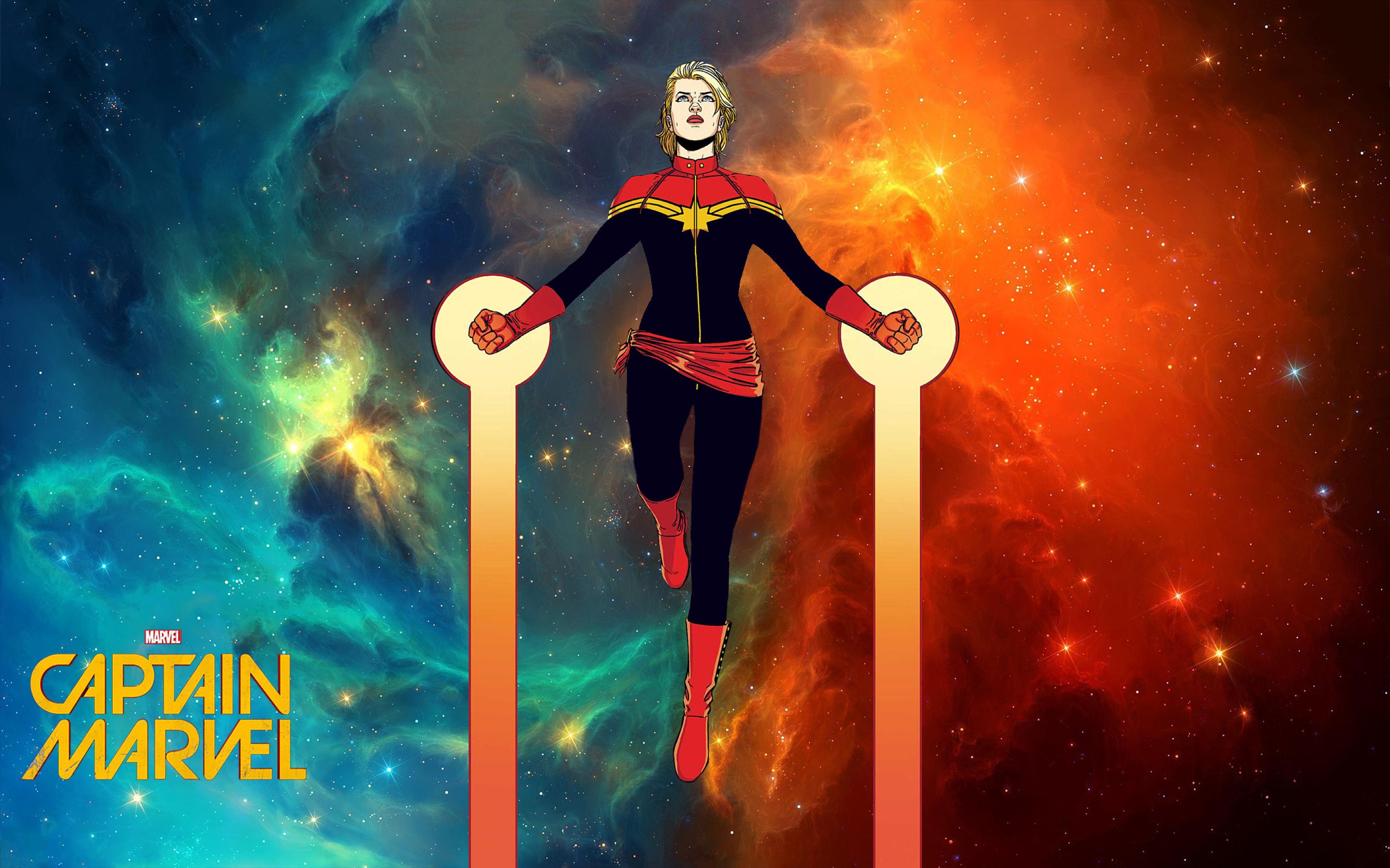 Captain Marvel Carol Danvers 2880x1800