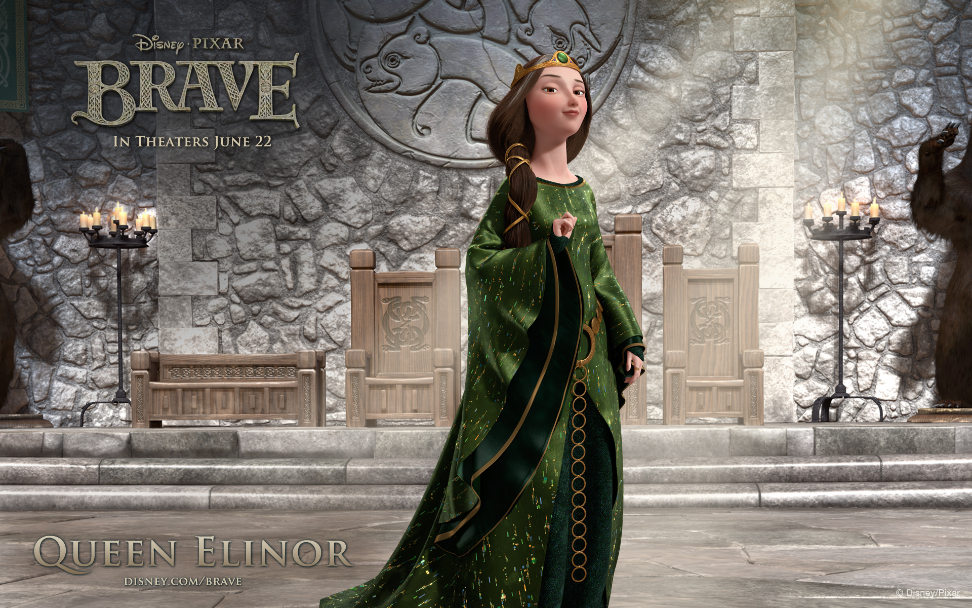 Brave Movie Queen Elinor 1920x1200