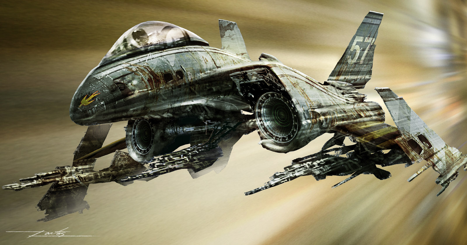 Sci Fi Aircraft 1600x840