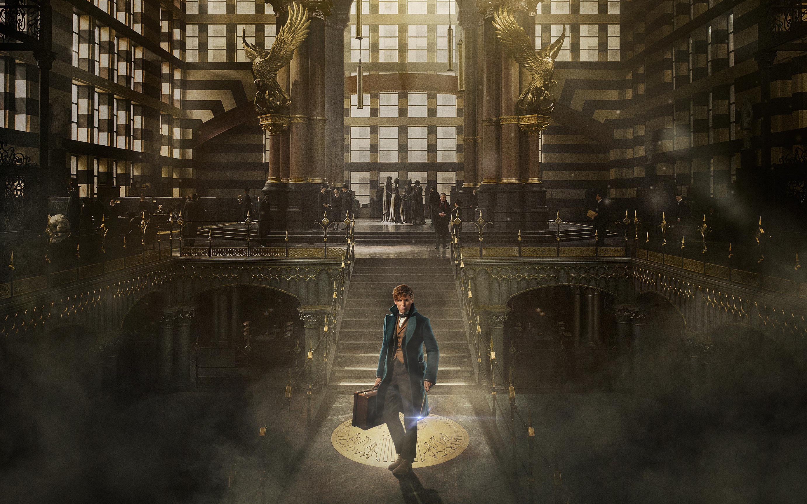 Eddie Redmayne Fantastic Beasts And Where To Find Them Harry Potter Ministry Of Magic Newt Scamander 2764x1727