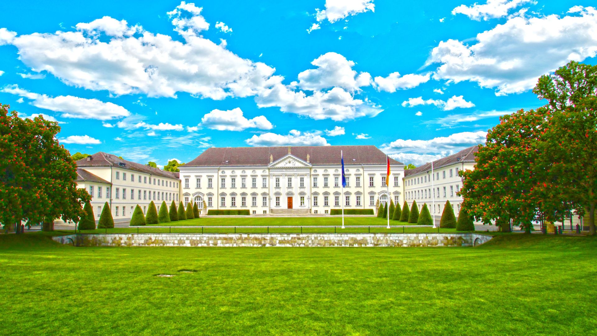 Man Made Bellevue Palace Germany 1920x1080