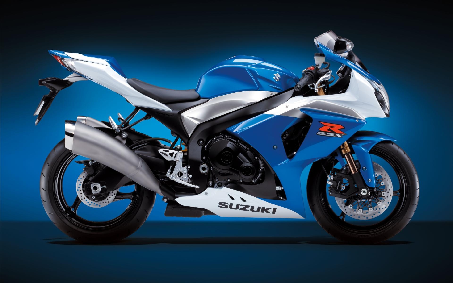 Bike Blue Motorcycle Suzuki Vehicle 1920x1200