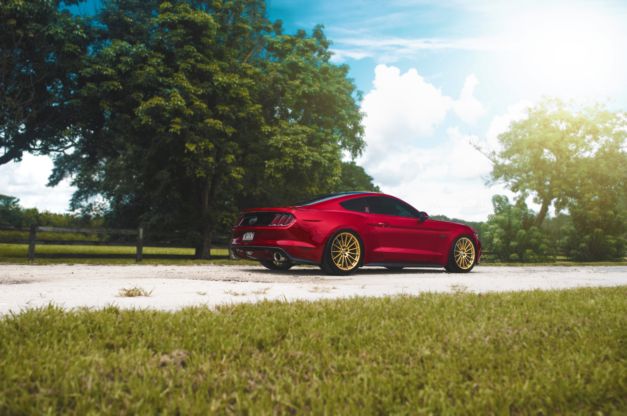 Car Ford Ford Mustang Ford Mustang Gt Muscle Car Red Car Vehicle 2048x1361