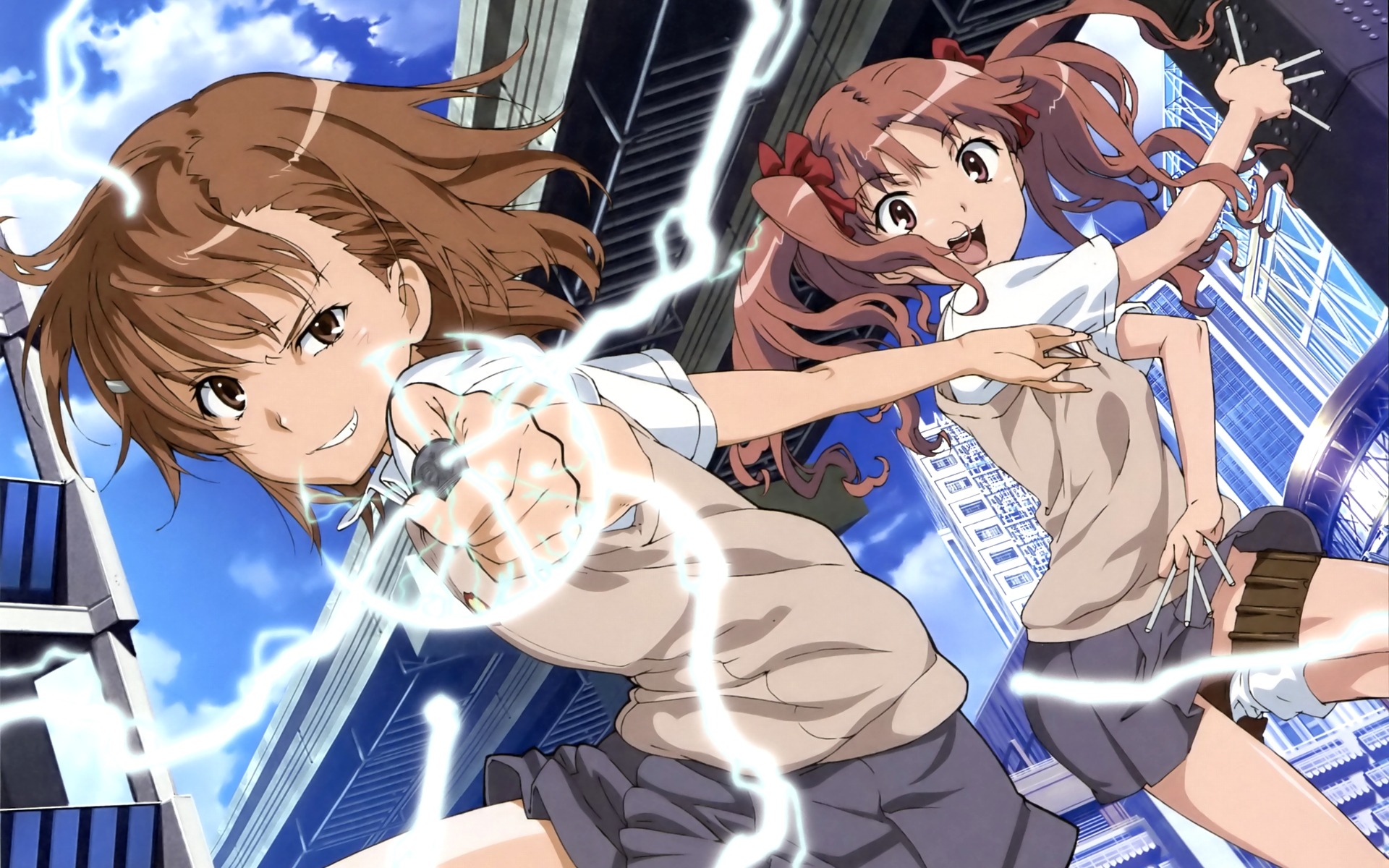 Anime A Certain Scientific Railgun 1920x1200