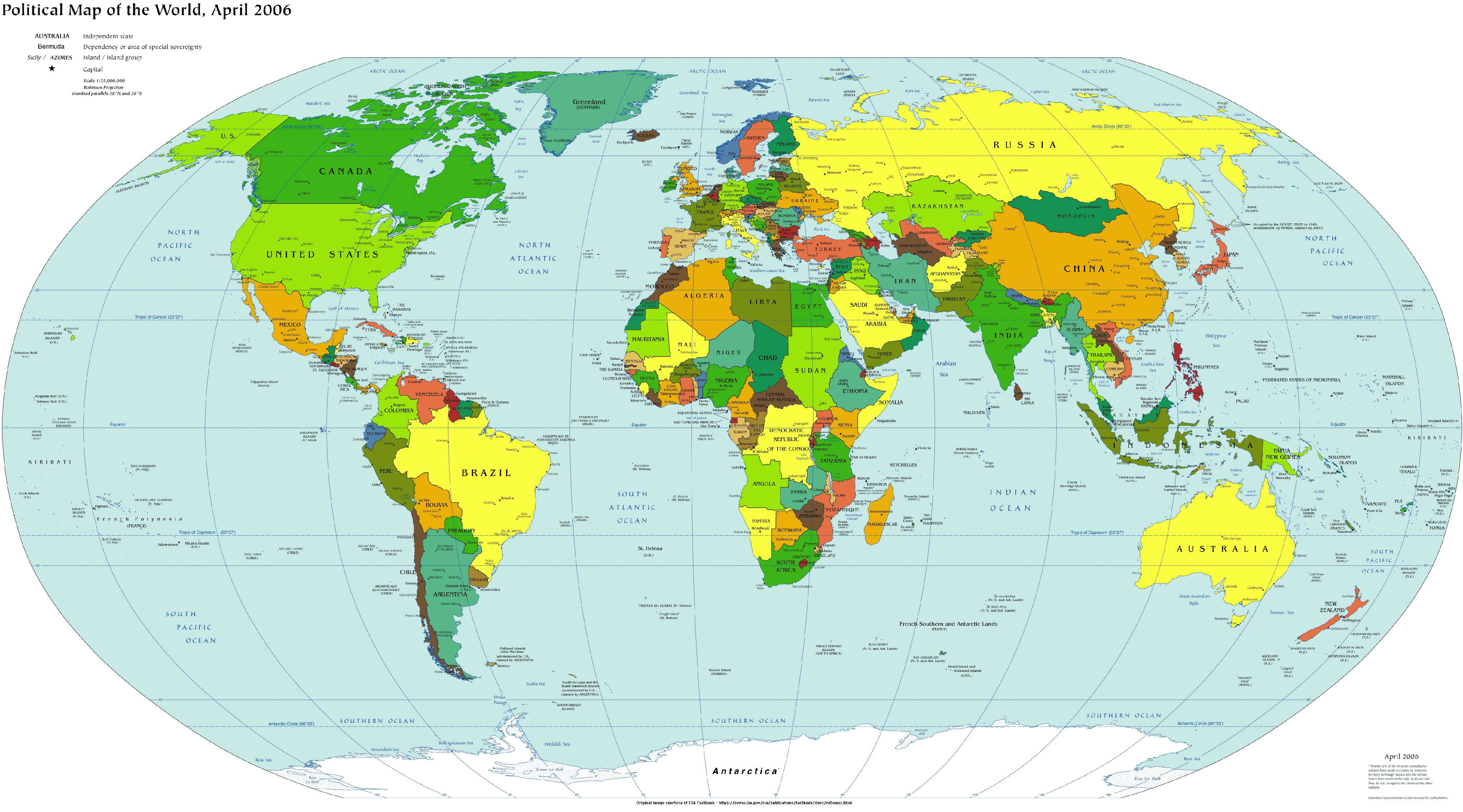 Misc World Map 4500x2498
