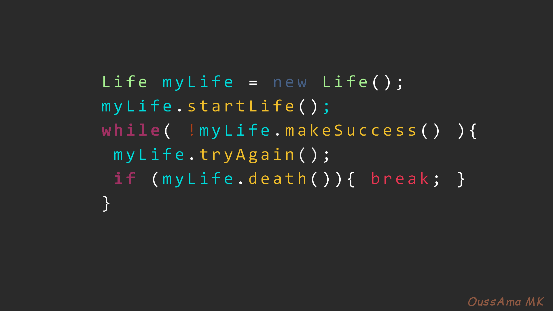 Code Java Programming Life 1920x1080