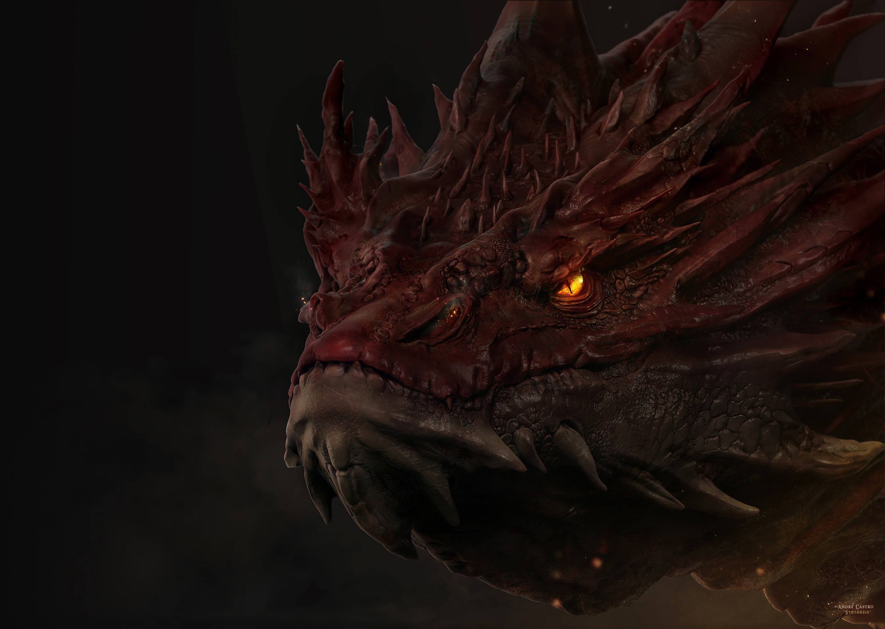 Dragon Smaug Lotr 2880x2046