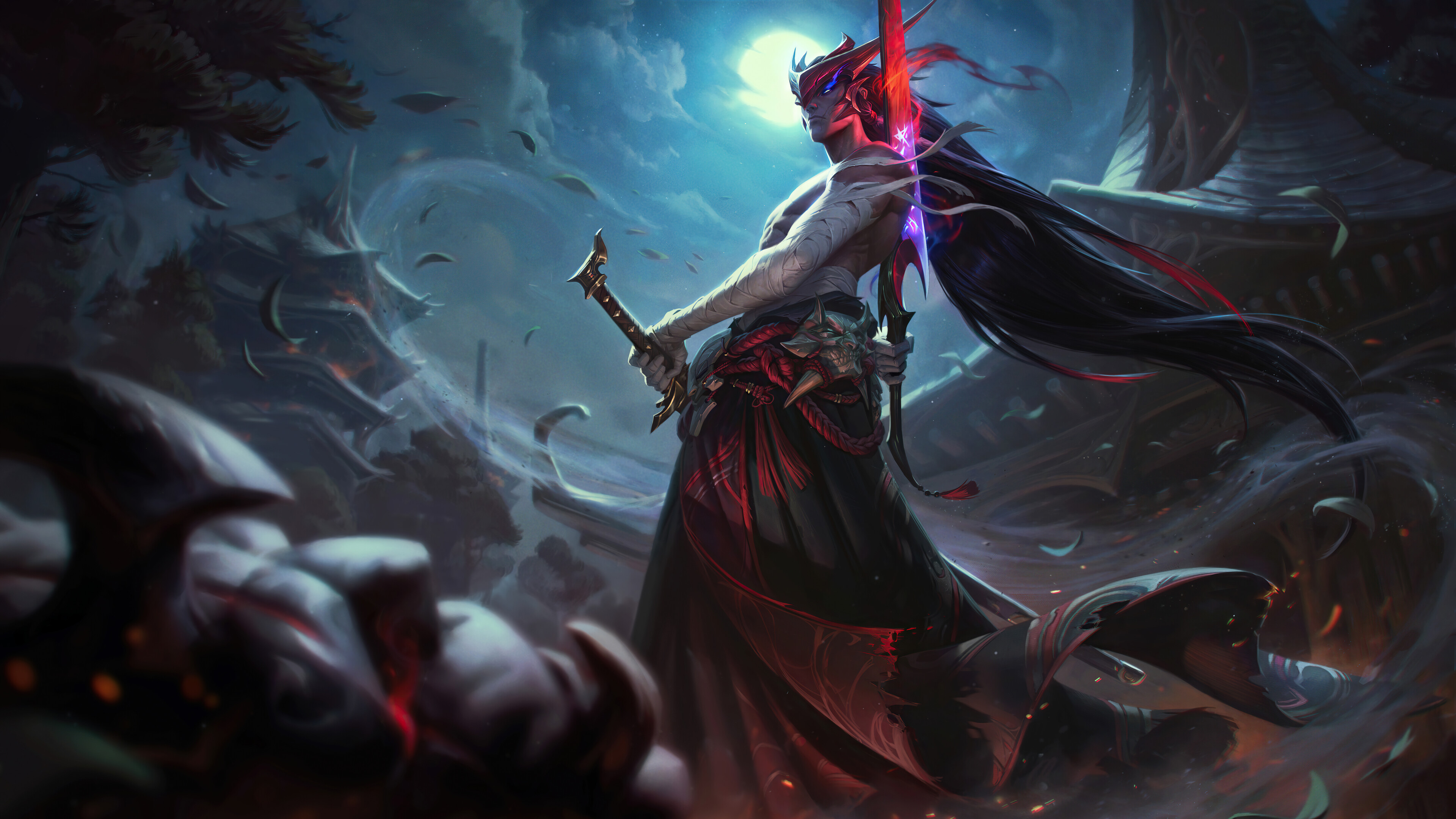 League Of Legends Riot Games Yone League Of Legends 3840x2160