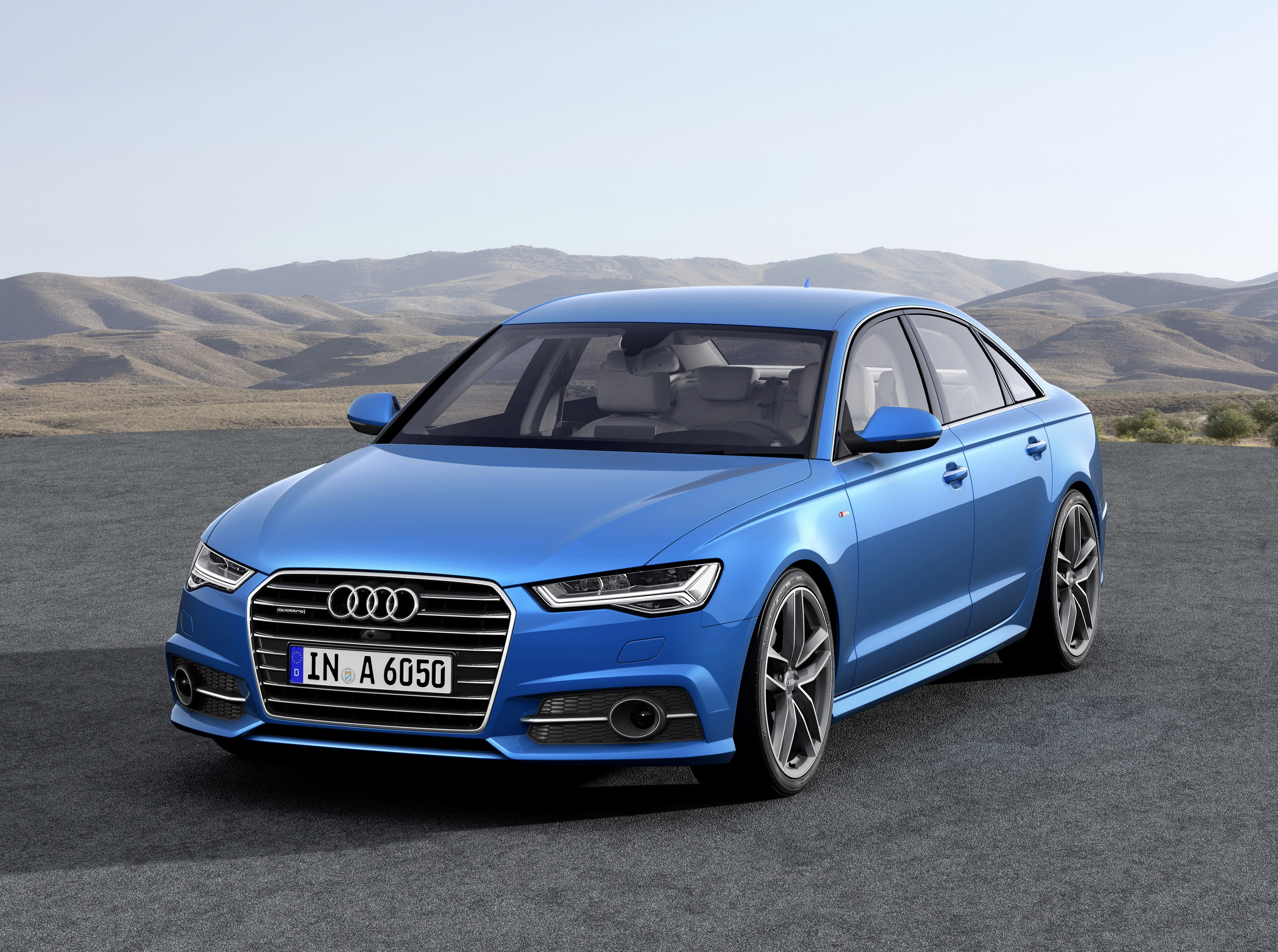 Audi Blue Car Car Luxury Car Vehicle 4096x3052