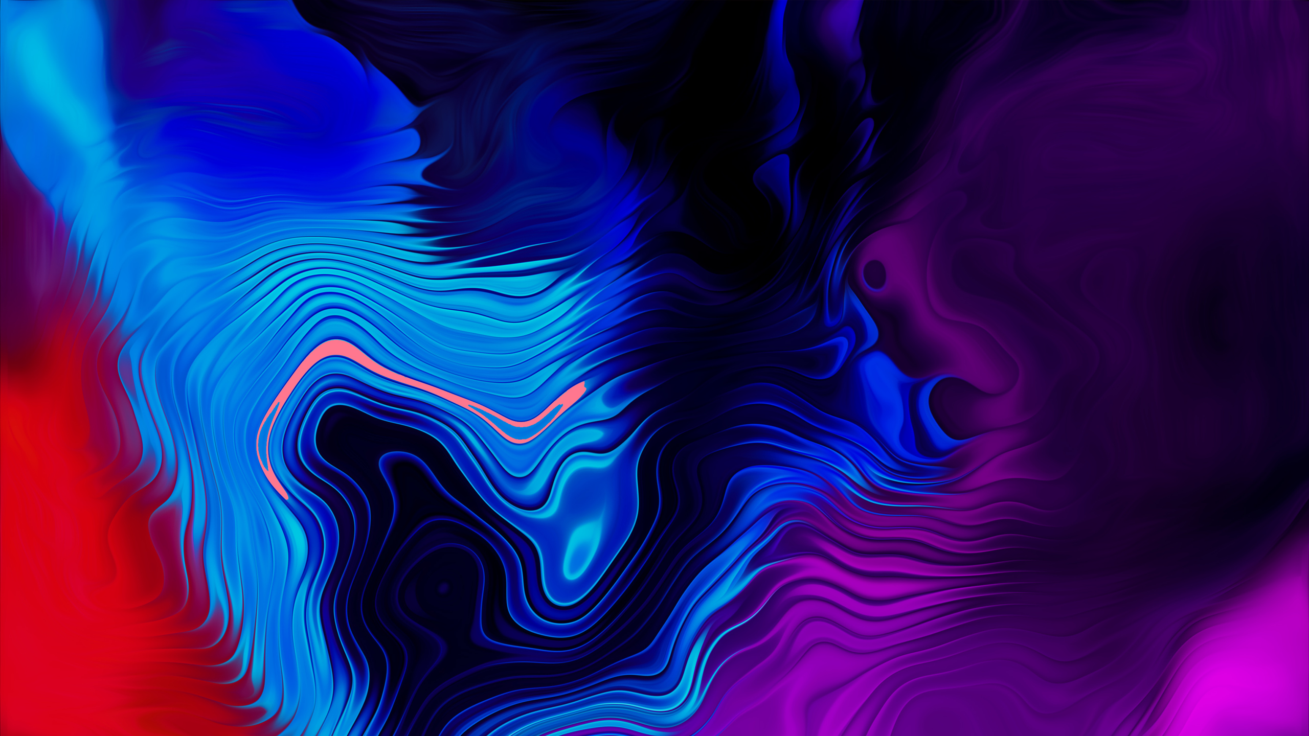 Abstract Swirls 2560x1440