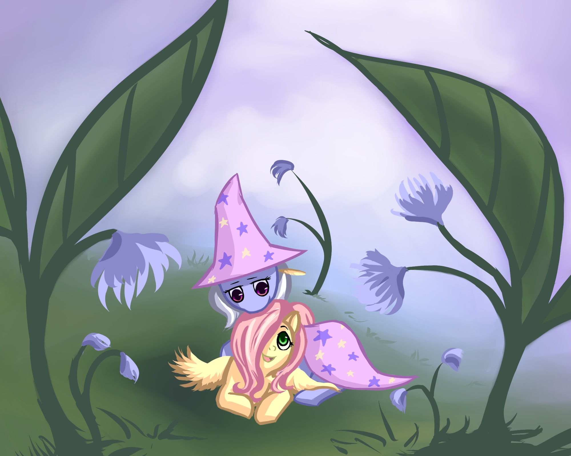 Fluttershy My Little Pony Trixie My Little Pony 2000x1600