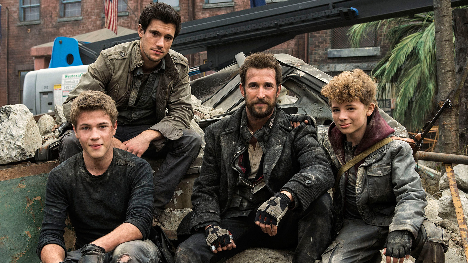 Cast Falling Skies Noah Wyle 1920x1080