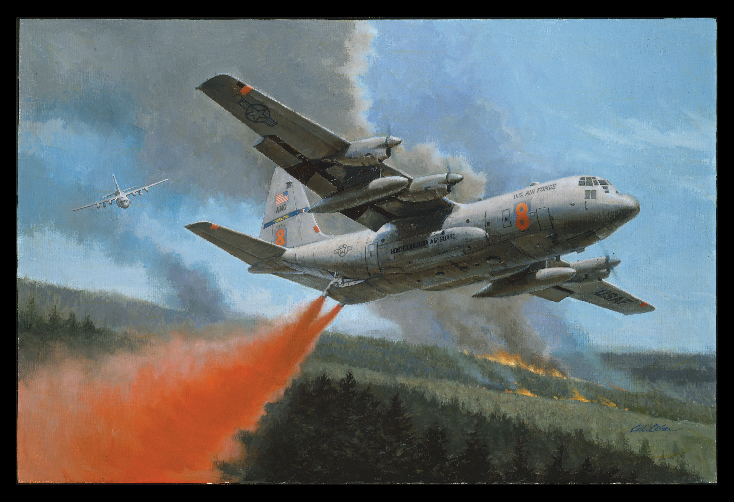 Military Lockheed C 130 Hercules 3000x2053