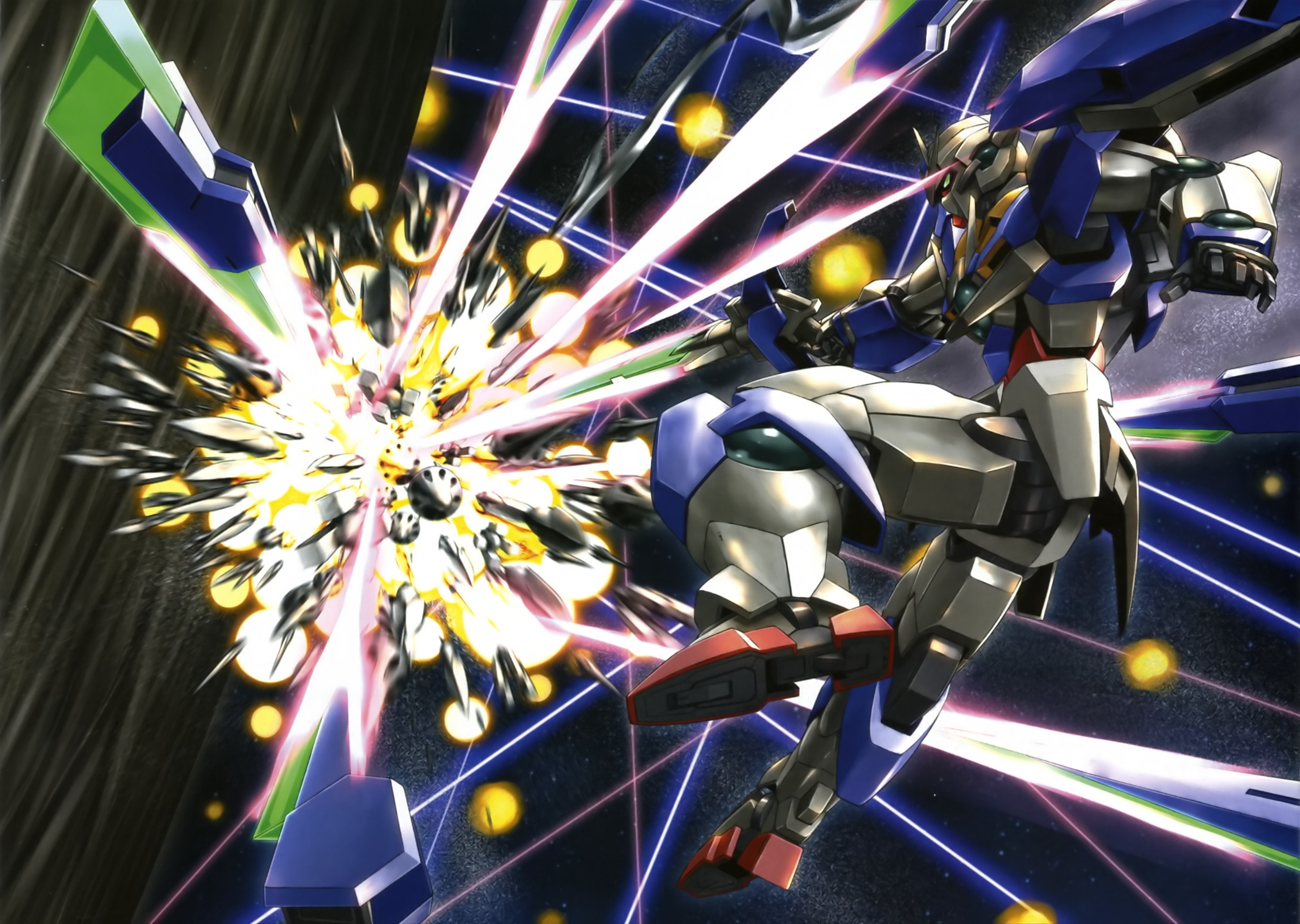 Anime Mobile Suit Gundam 00 3018x2145