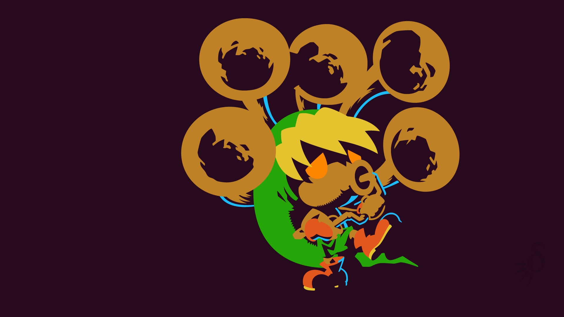 Deku Link Link The Legend Of Zelda Majora 039 S Mask The Legend Of Zelda 1920x1080