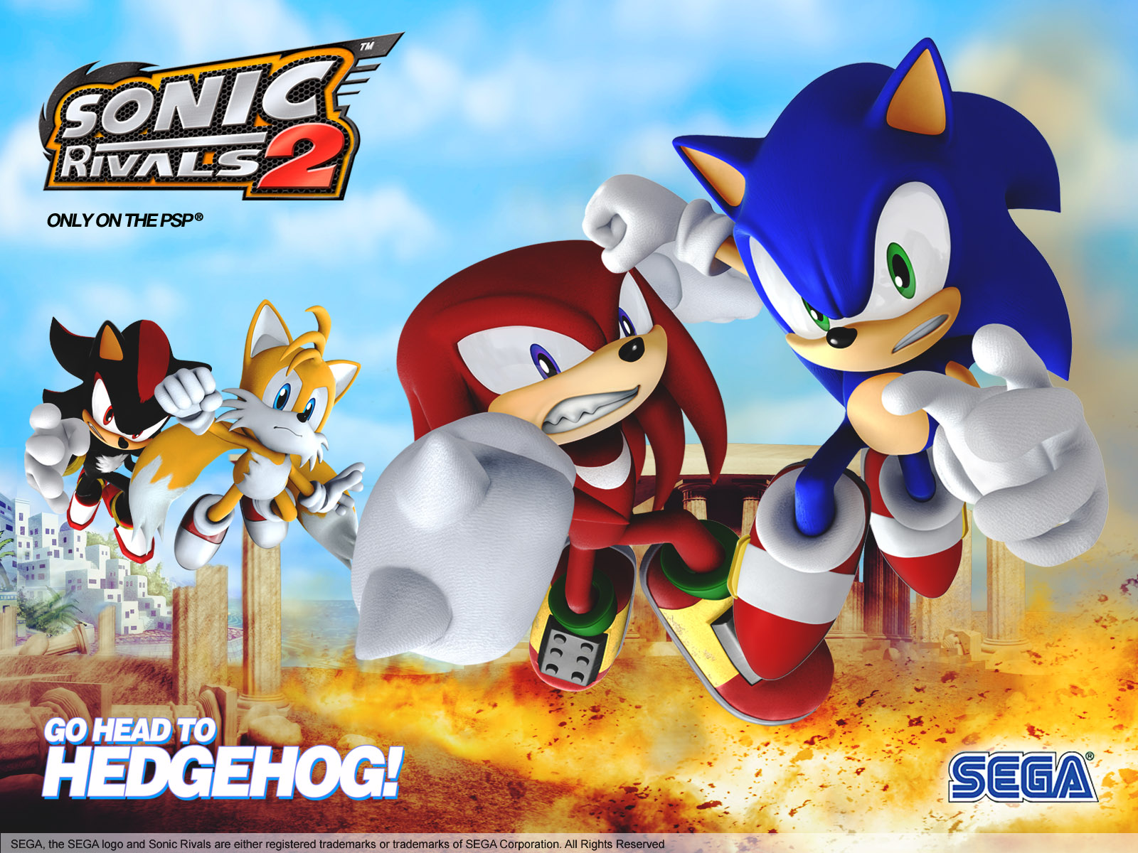 Sonic Rivals 2 1600x1200