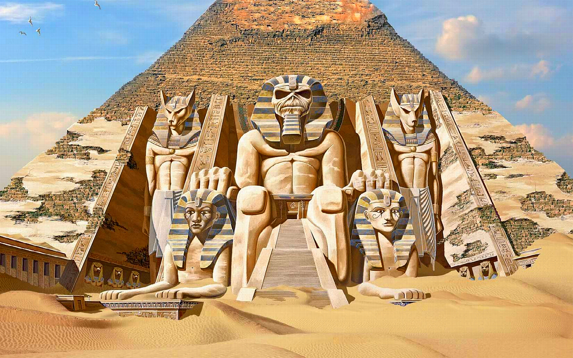 Iron Maiden Powerslave 1920x1200