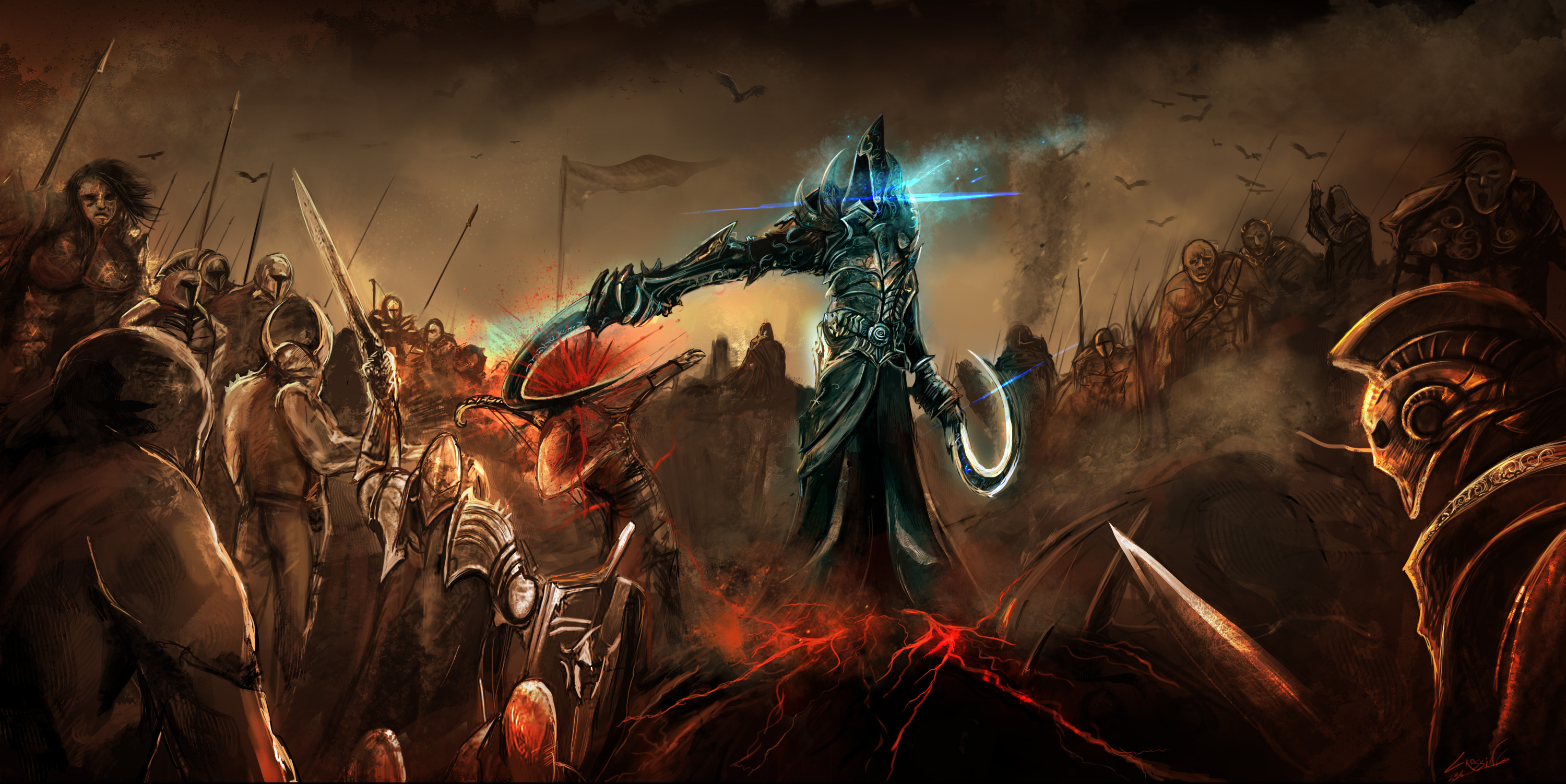 Diablo Iii Reaper Of Souls Malthael Diablo Iii 3000x1502