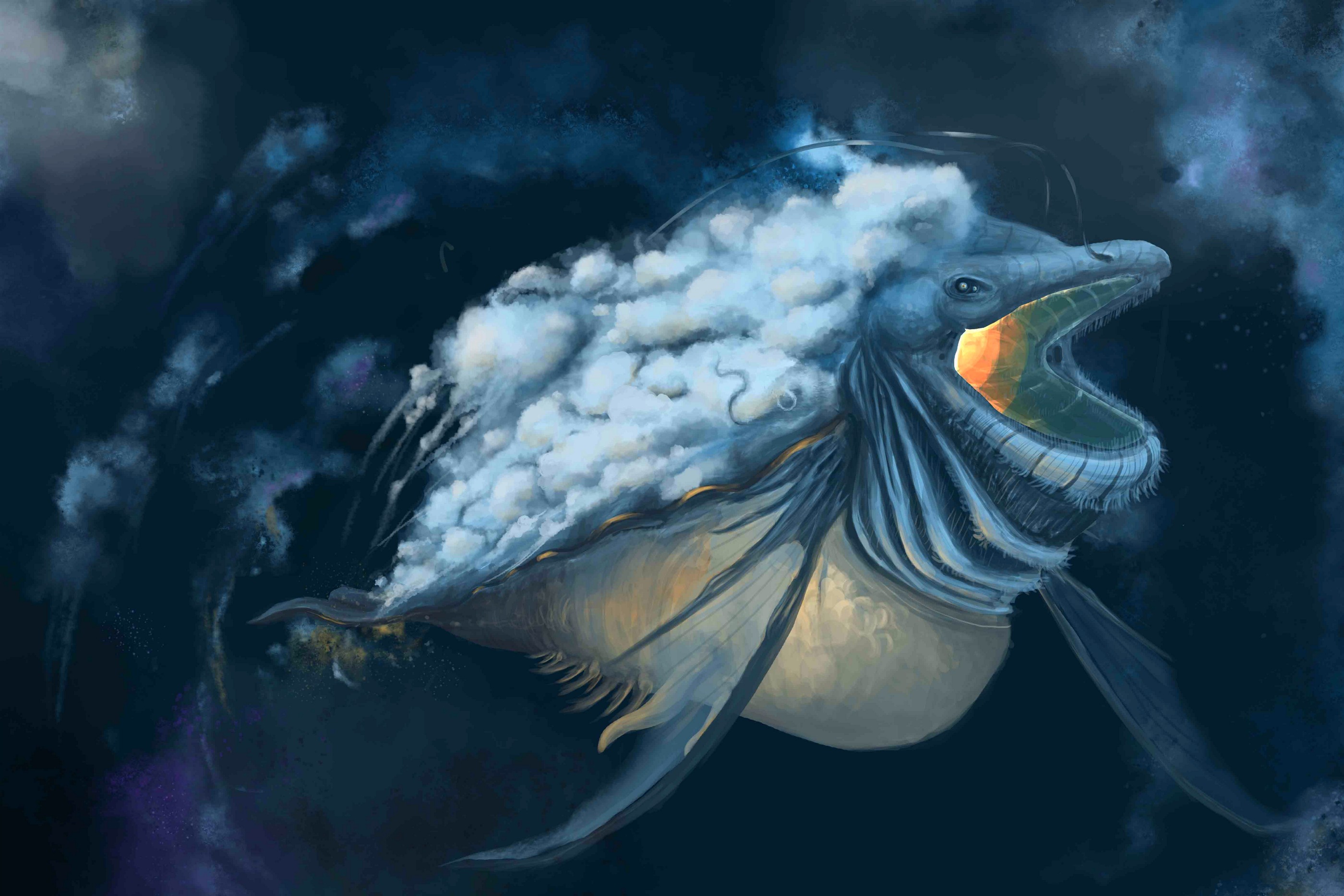 Fantasy Sea Monster 2800x1867