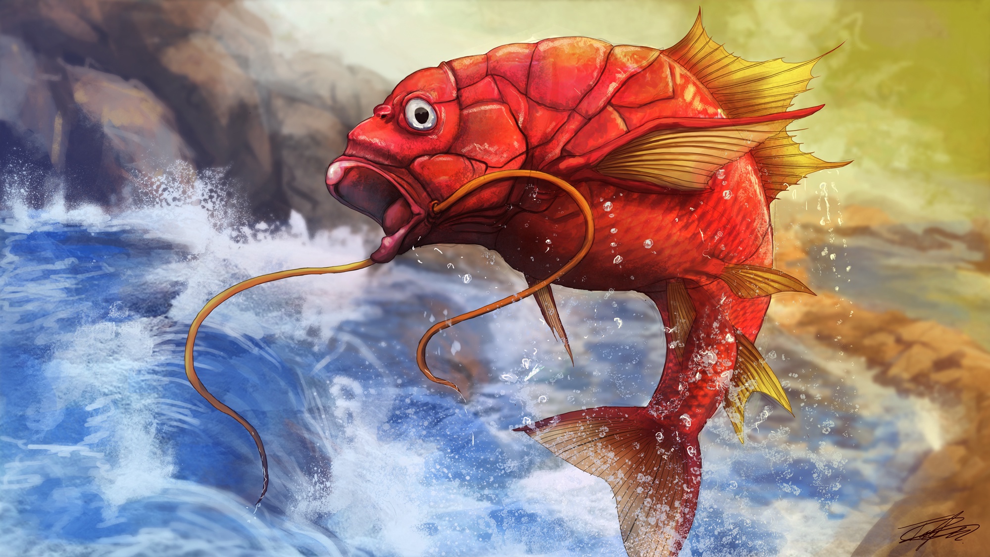 Magikarp Pokemon Pokemon 2000x1125