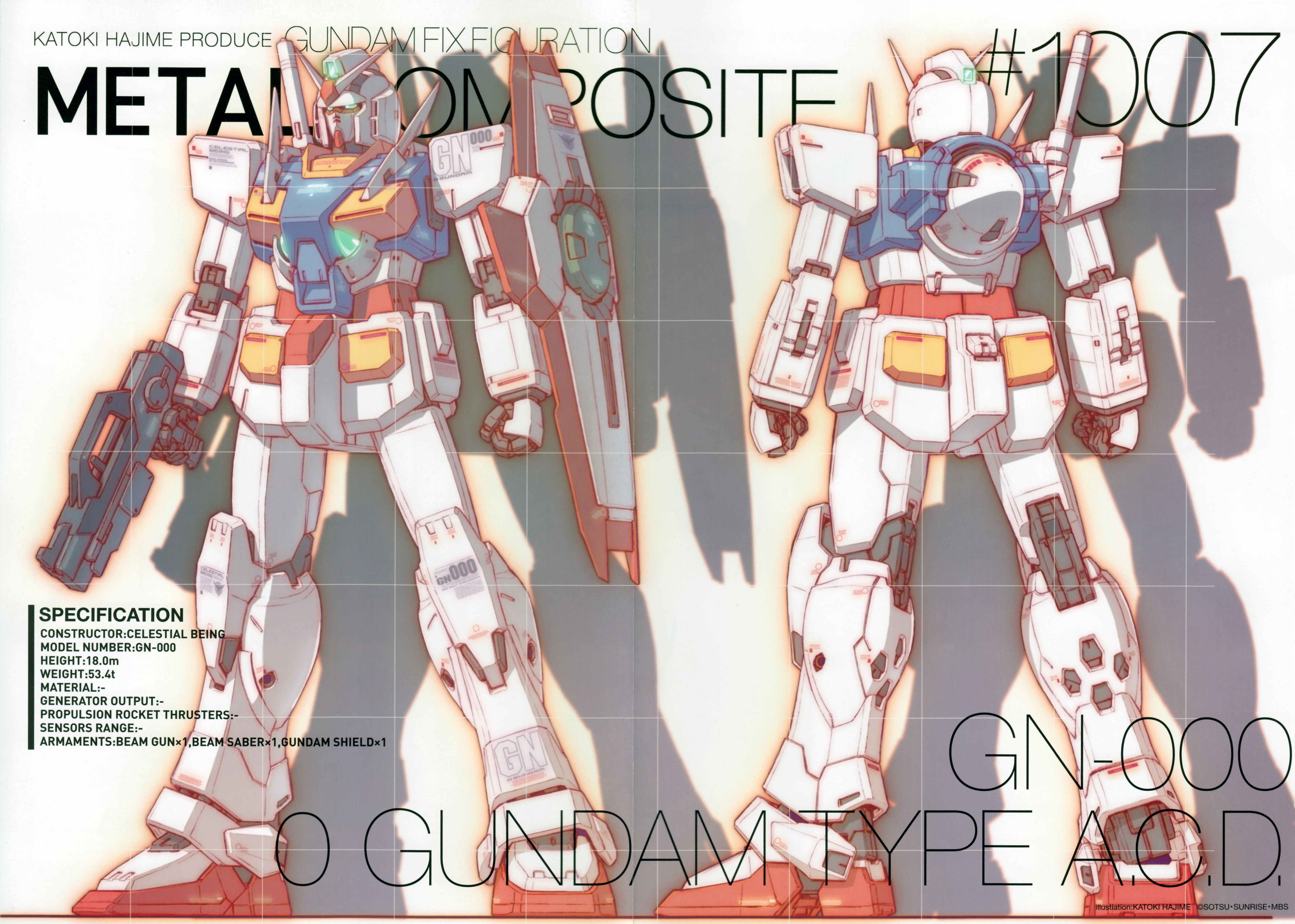 Anime Mobile Suit Gundam 00 4874x3478
