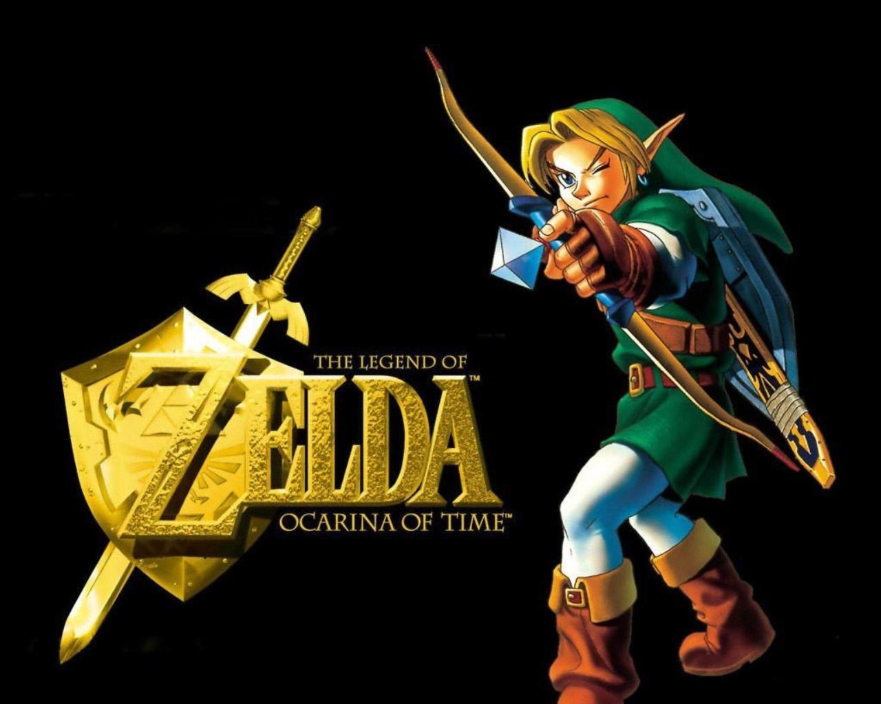 Link The Legend Of Zelda Ocarina Of Time 1280x1024