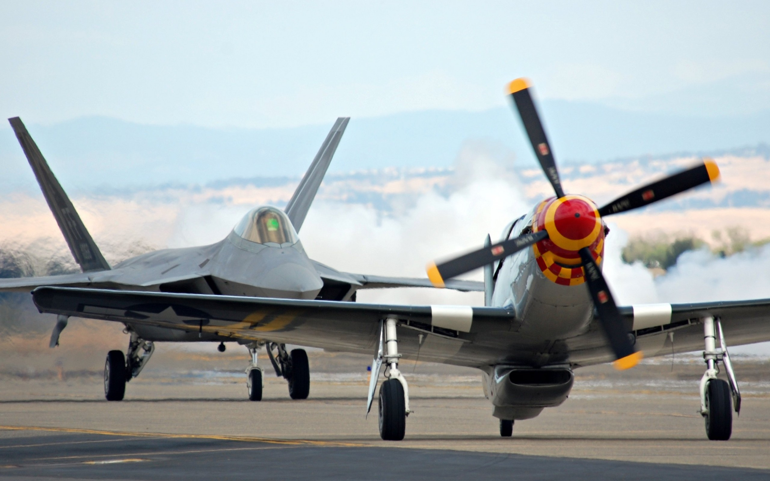 Aircraft American Lockheed Martin F 22 Raptor Military 2560x1600