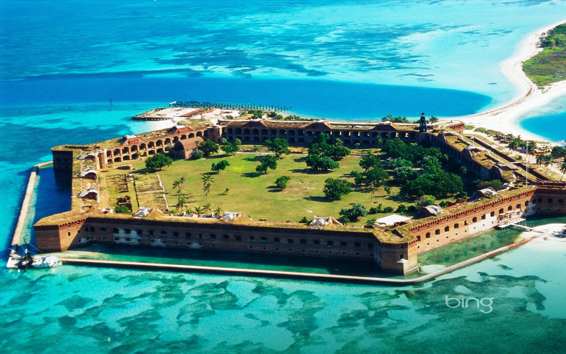 Florida Fort Jefferson 1920x1200