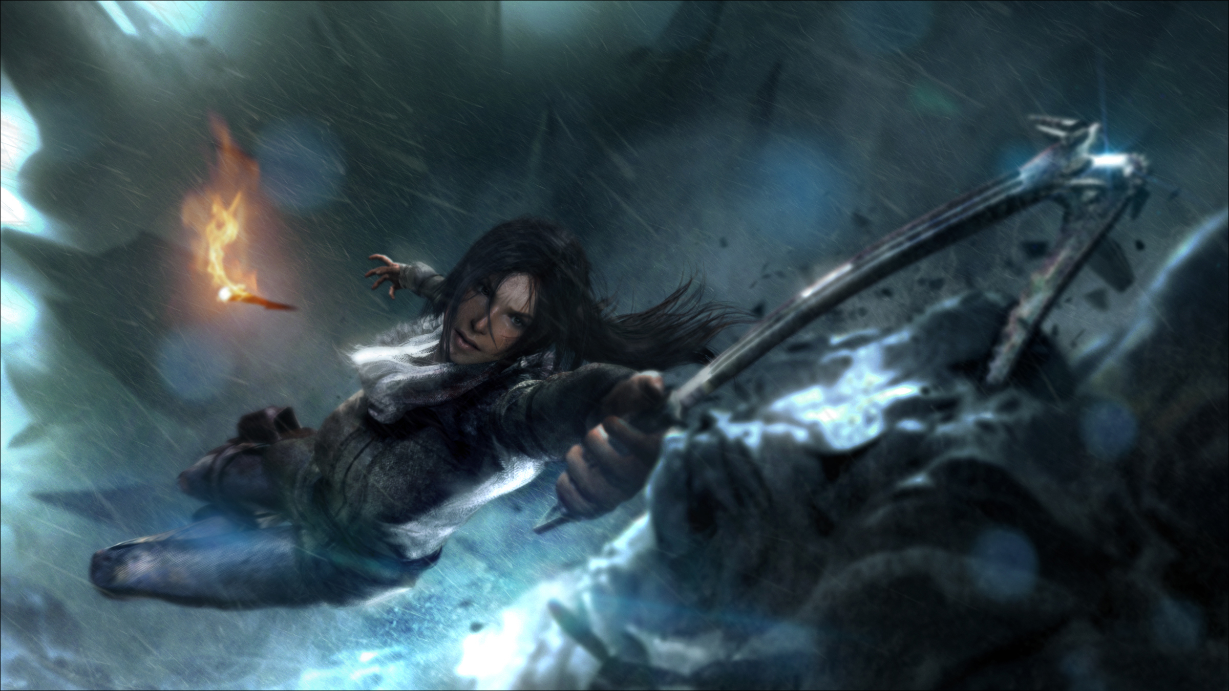 Lara Croft Rise Of The Tomb Raider Tomb Raider 2400x1350