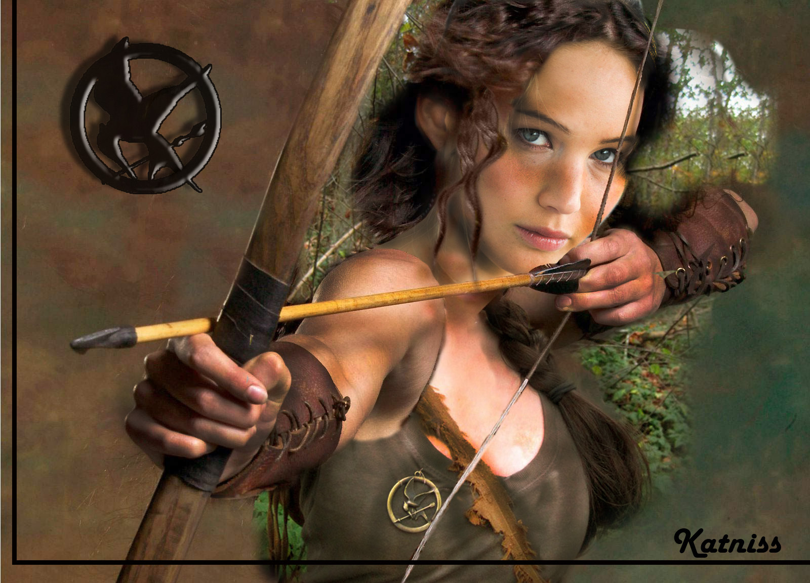 Jennifer Lawrence Katniss Everdeen 1600x1152