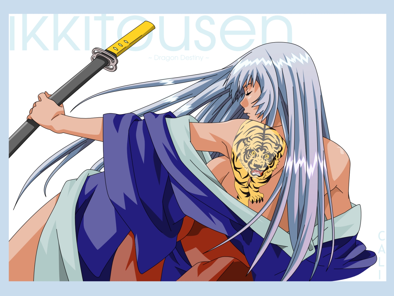 Anime Ikki Tousen 1600x1200