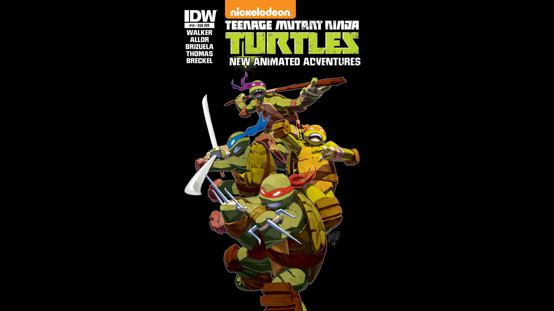 Comics TMNT 1920x1080