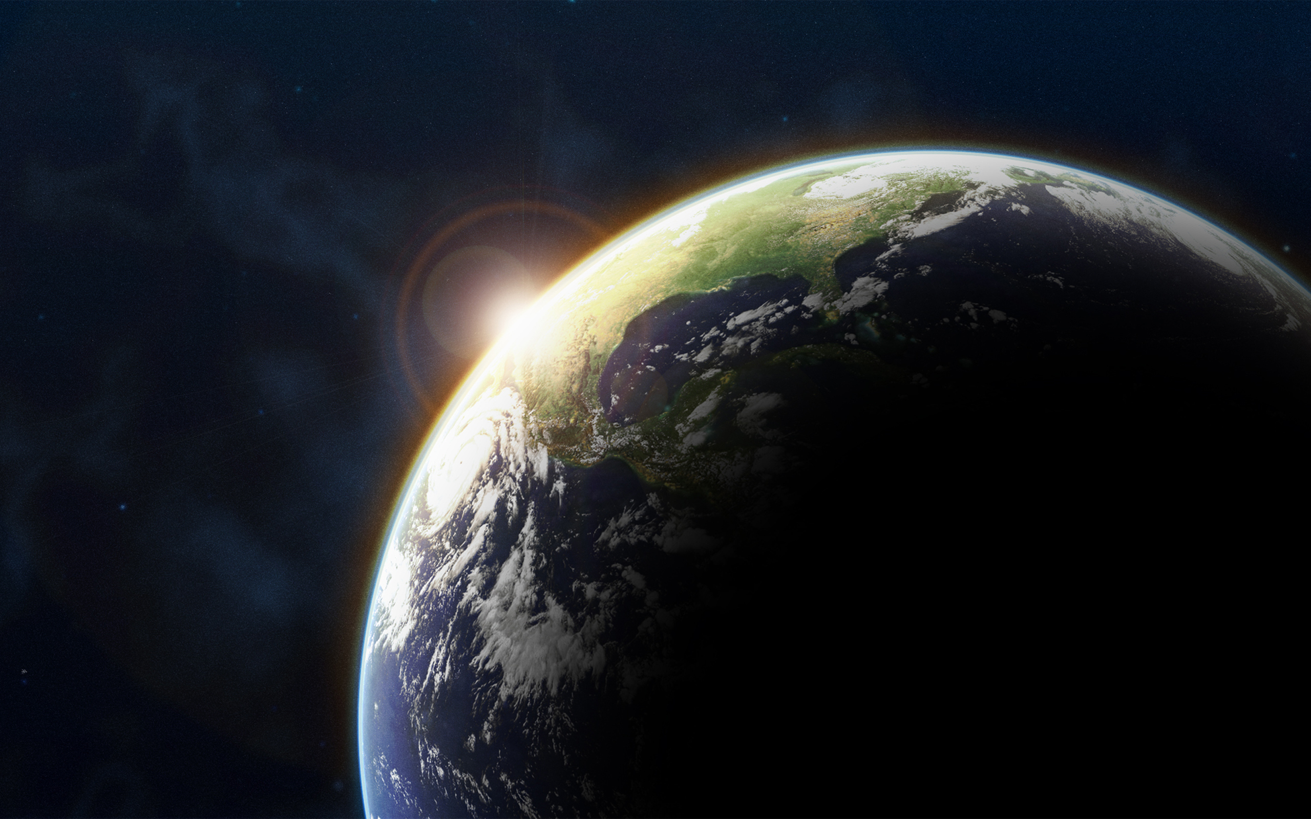 Earth From Space 2560x1600