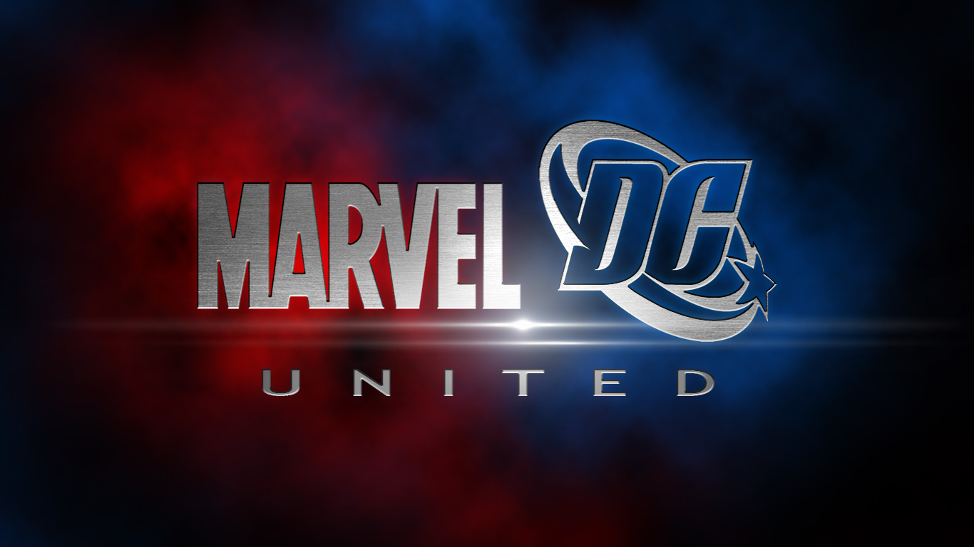 Dc Comics Logo Marvel Comics 1366x768