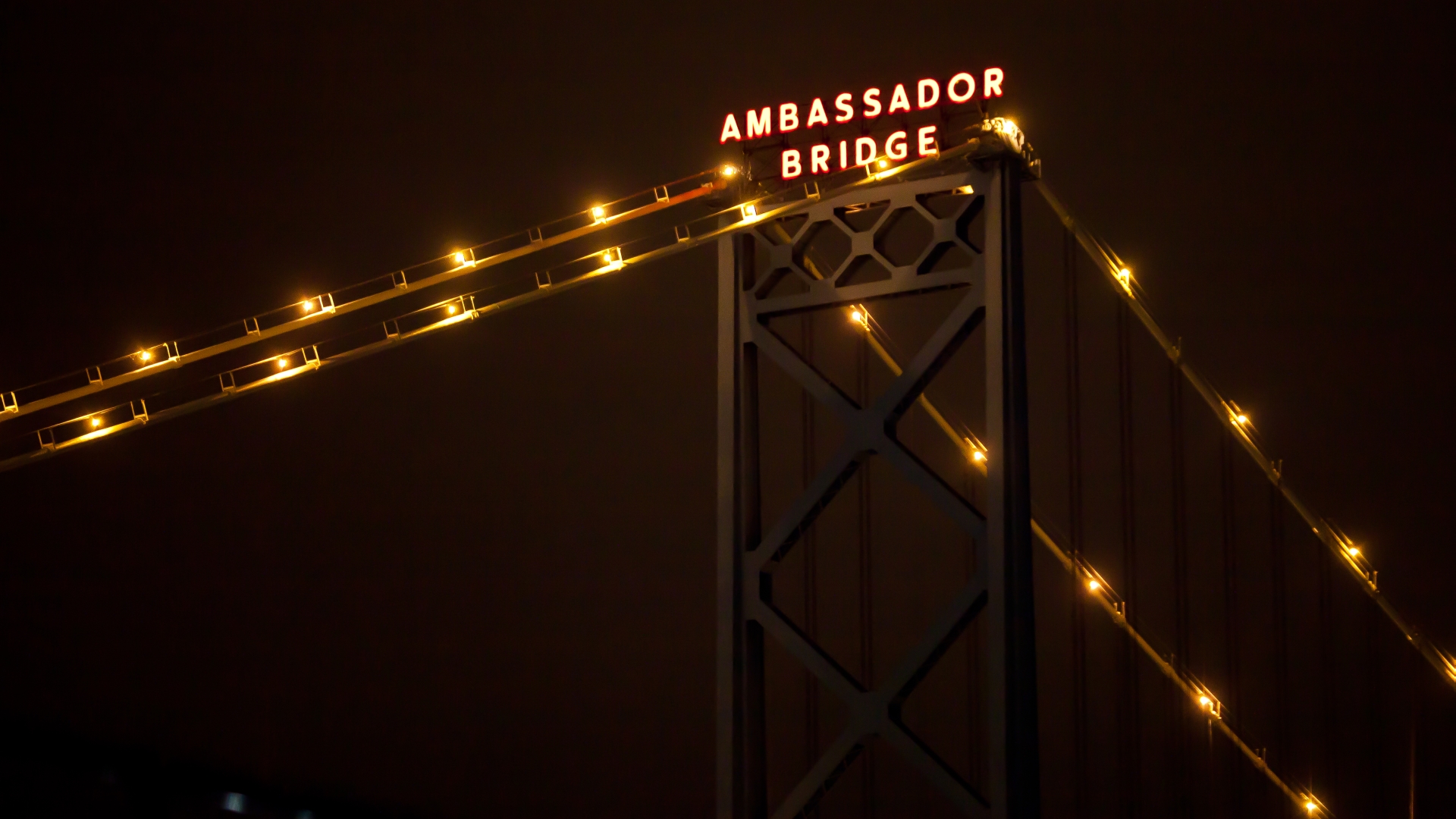 Man Made Ambassador Bridge 1920x1080